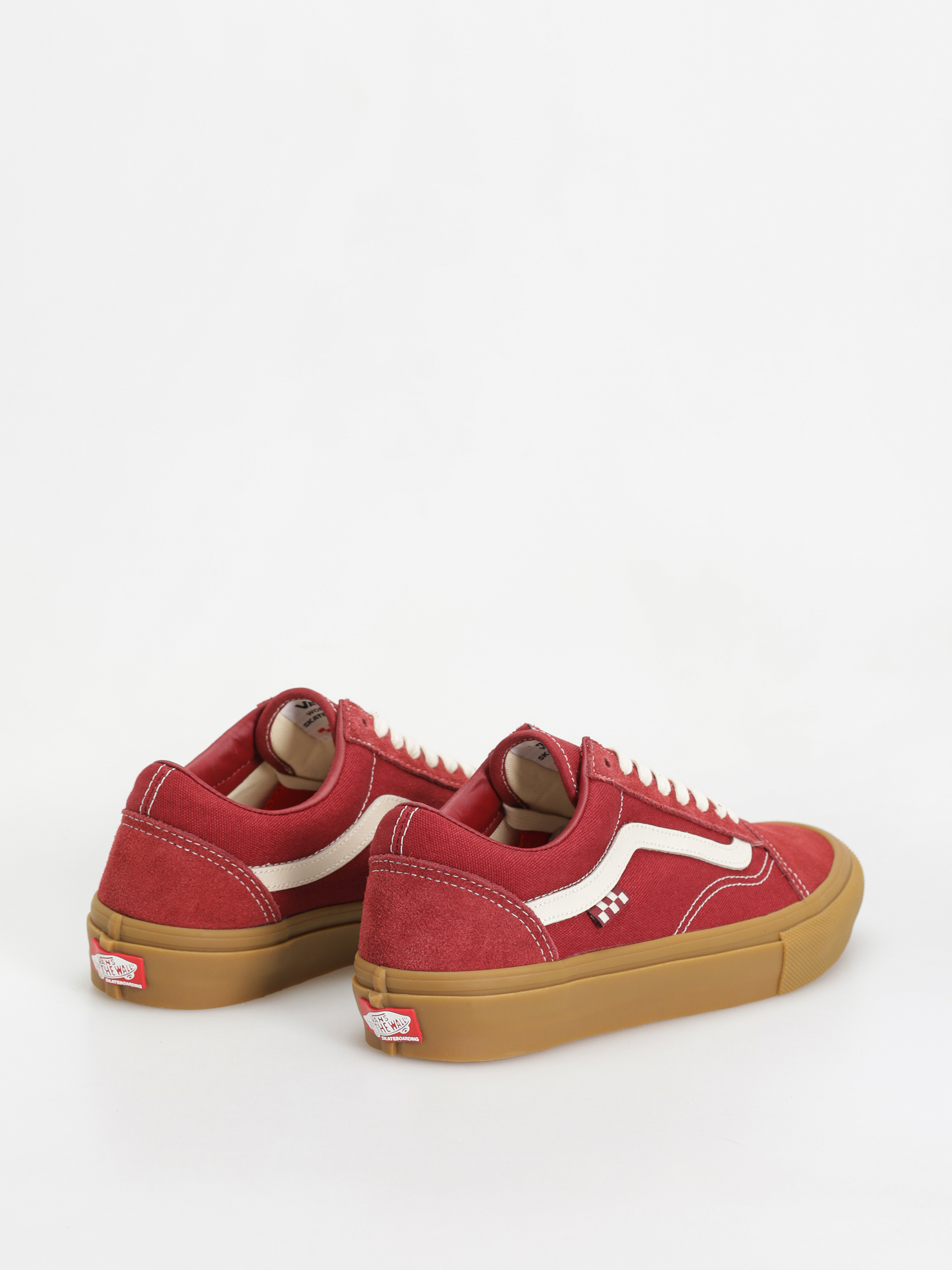 Buty Vans Skate Old Skool (red/gum)