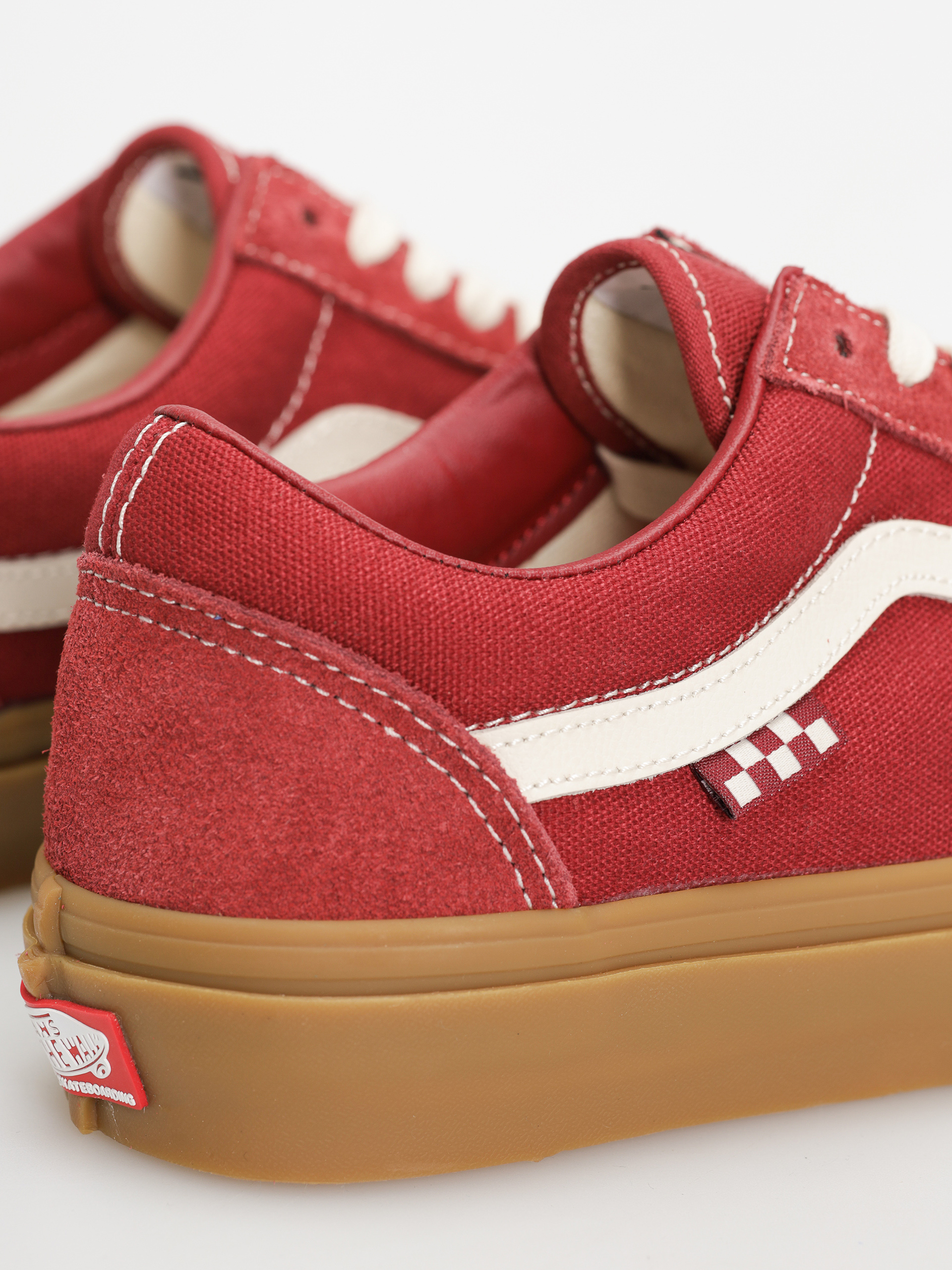 Buty Vans Skate Old Skool (red/gum)
