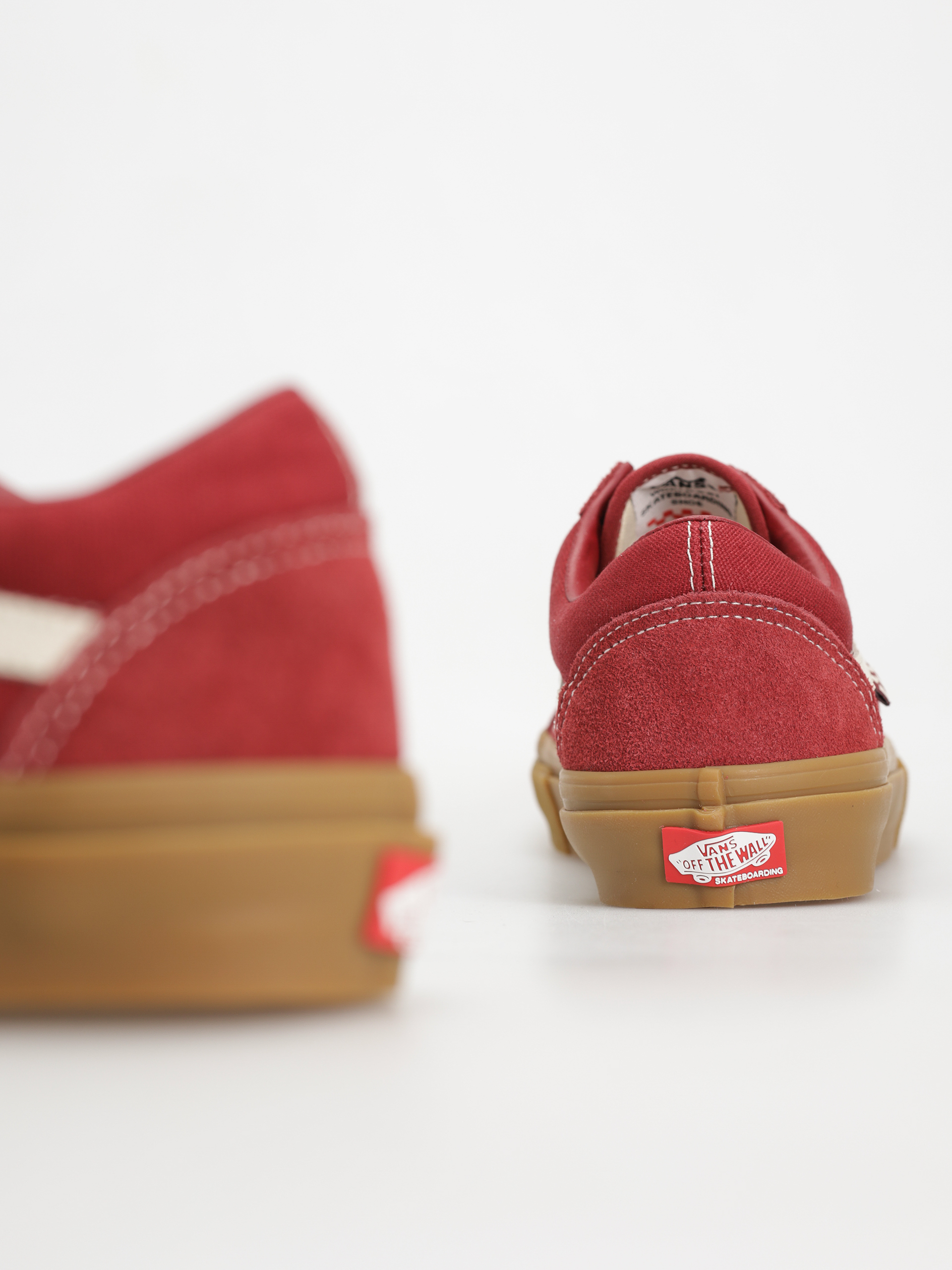 Buty Vans Skate Old Skool (red/gum)