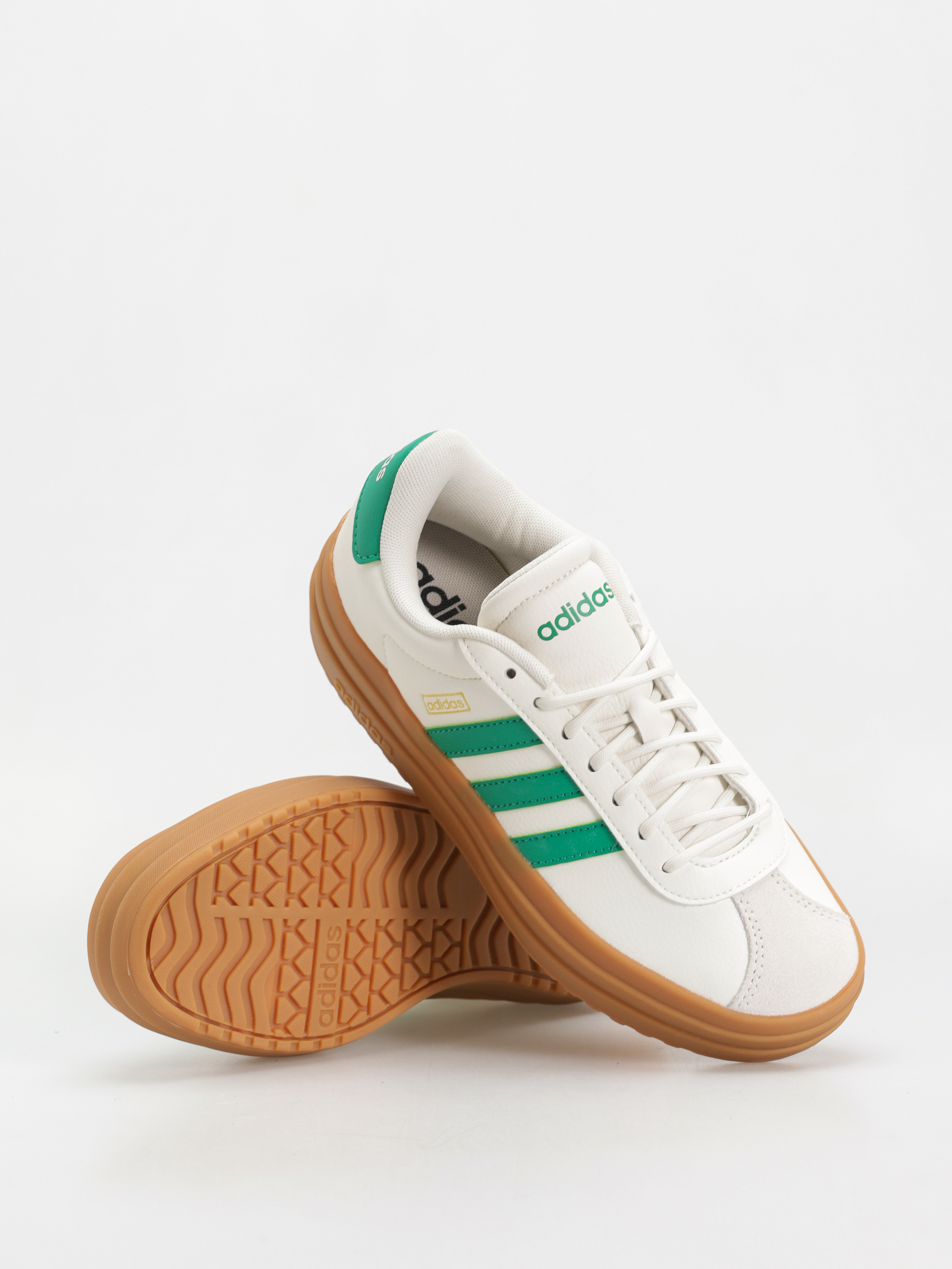 Buty adidas Vl Court Bold Wmn (cwhite/cougrn/goldmt)