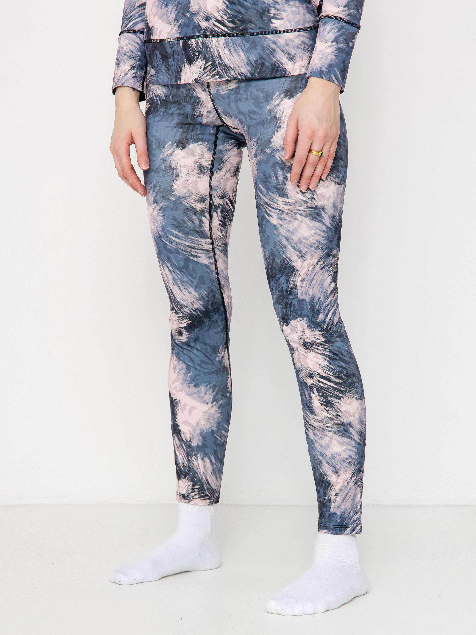 Damskie Legginsy aktywne Roxy Daybreak Brushed (darknight)