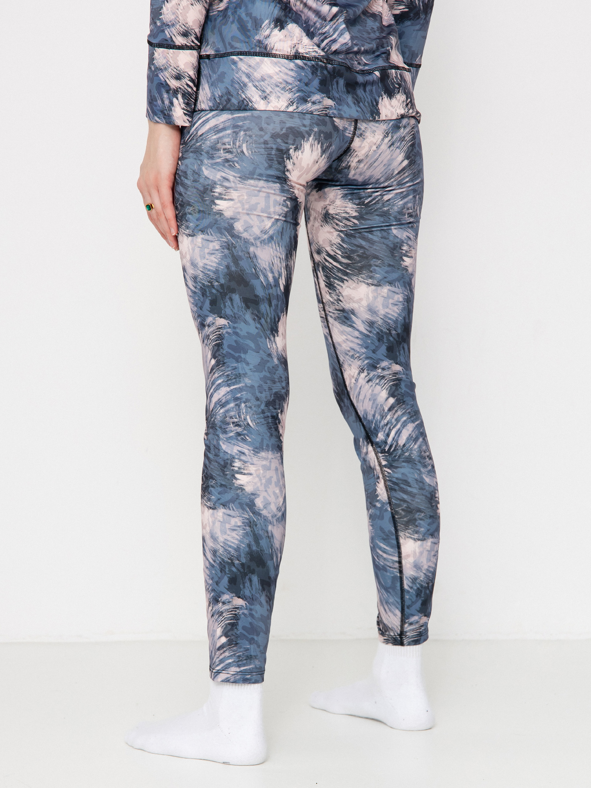 Damskie Legginsy aktywne Roxy Daybreak Brushed (darknight)