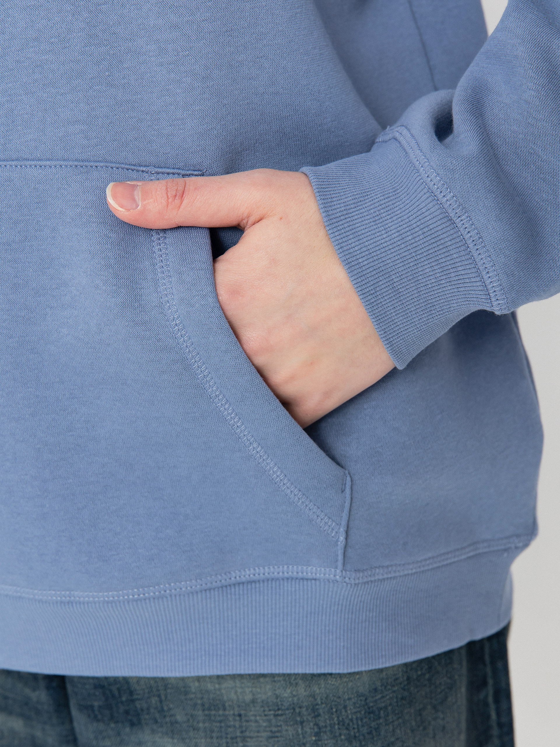 Bluza z kapturem Roxy Surf Stoked Brushed A HD Wmn (infinity blue)