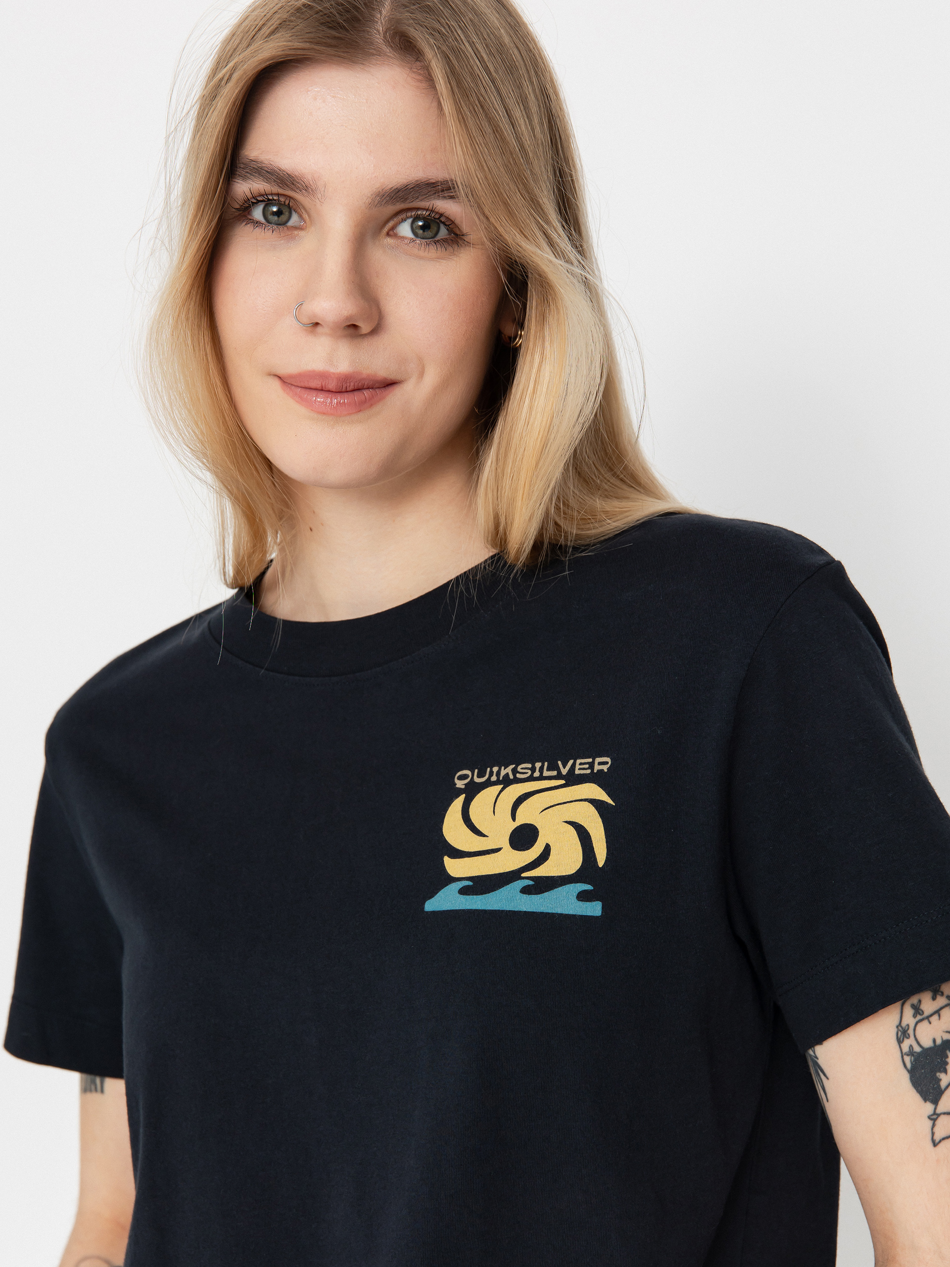 T-shirt Quiksilver Uni Screen Wmn (black)