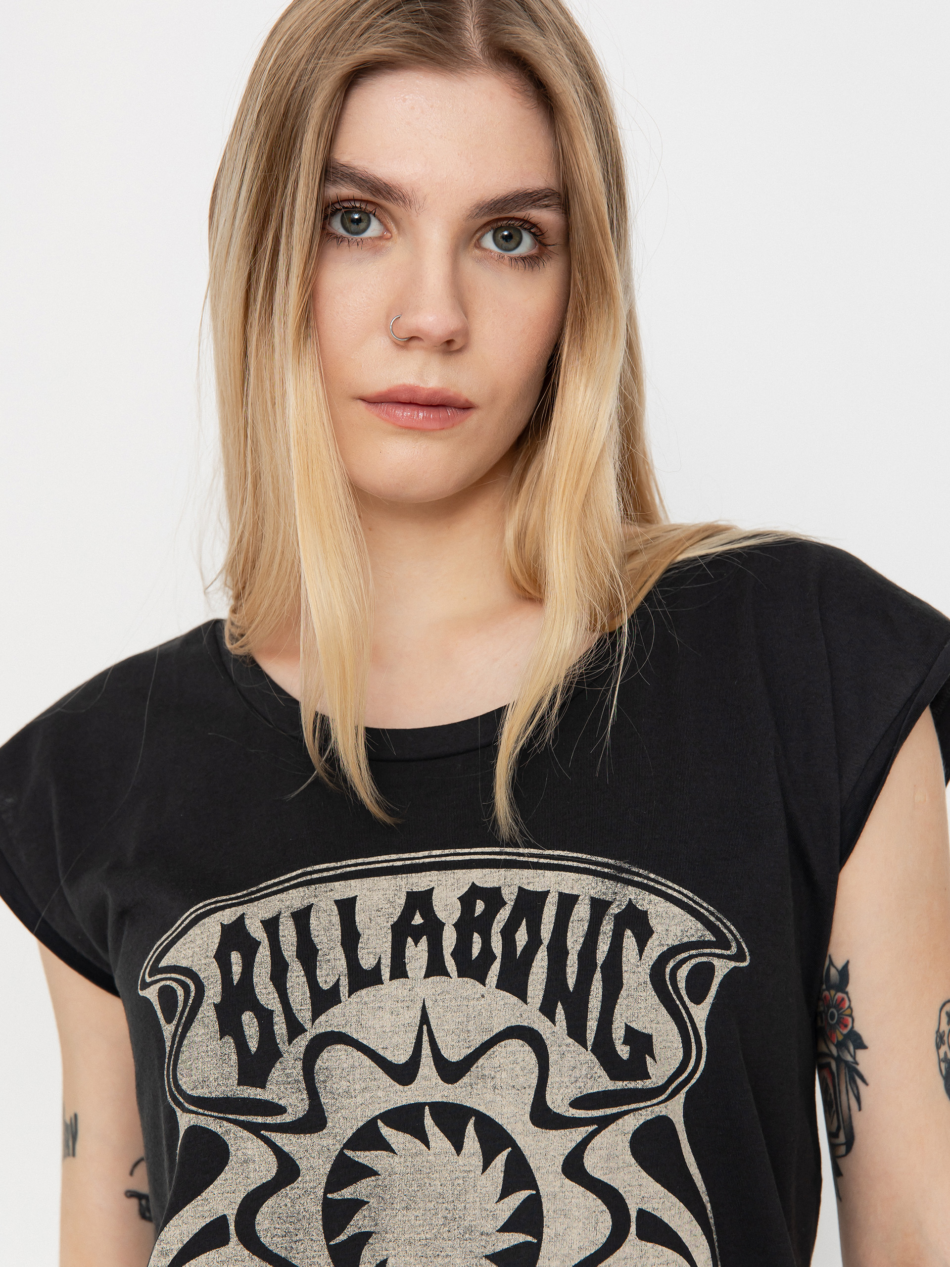 T-shirt Billabong Mind Free Wmn (off black)