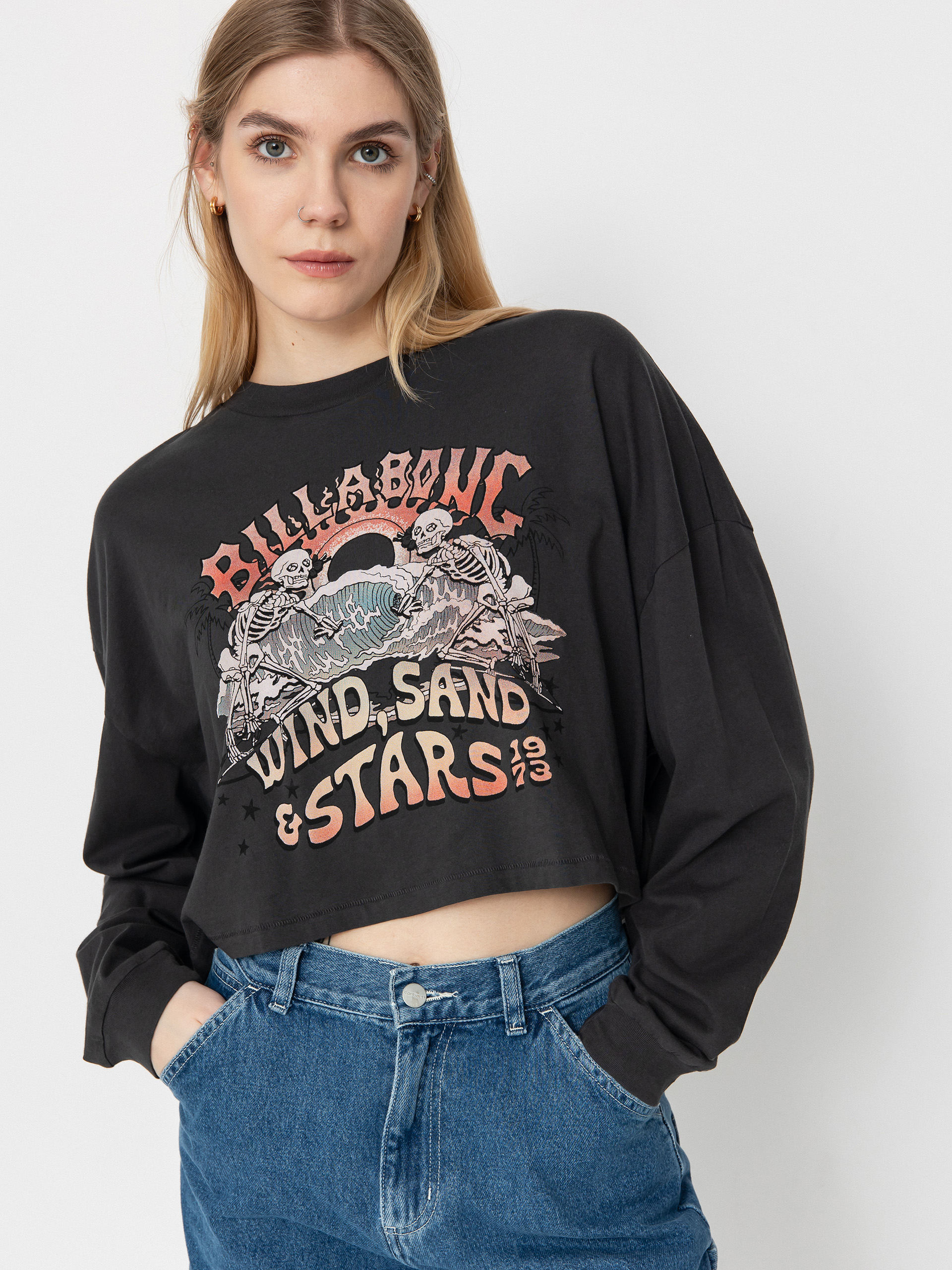 Longsleeve Billabong Stars In Your E Wmn (off black)