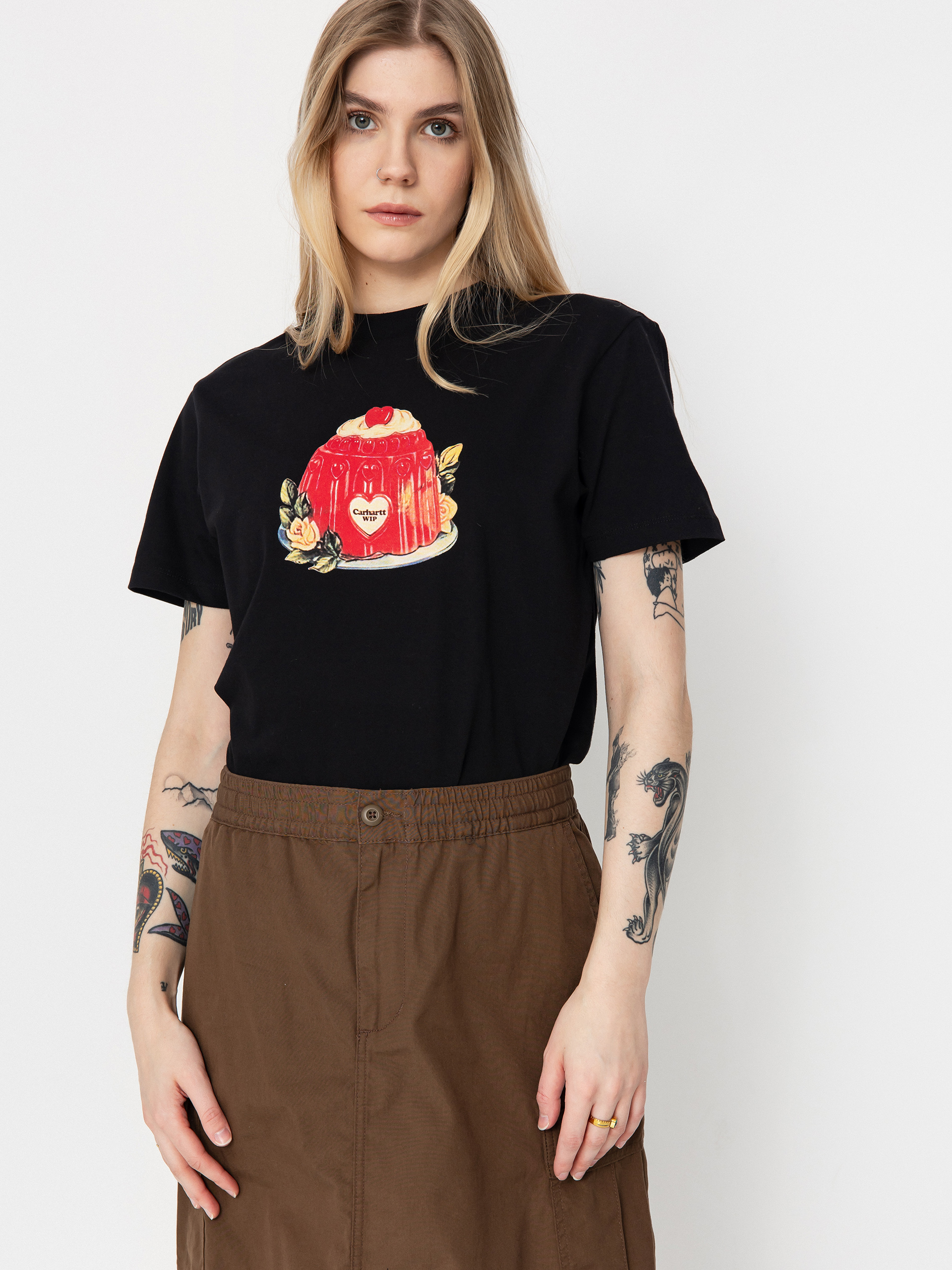 Spódnica Carhartt WIP Cargo Long Wmn (chocolate)