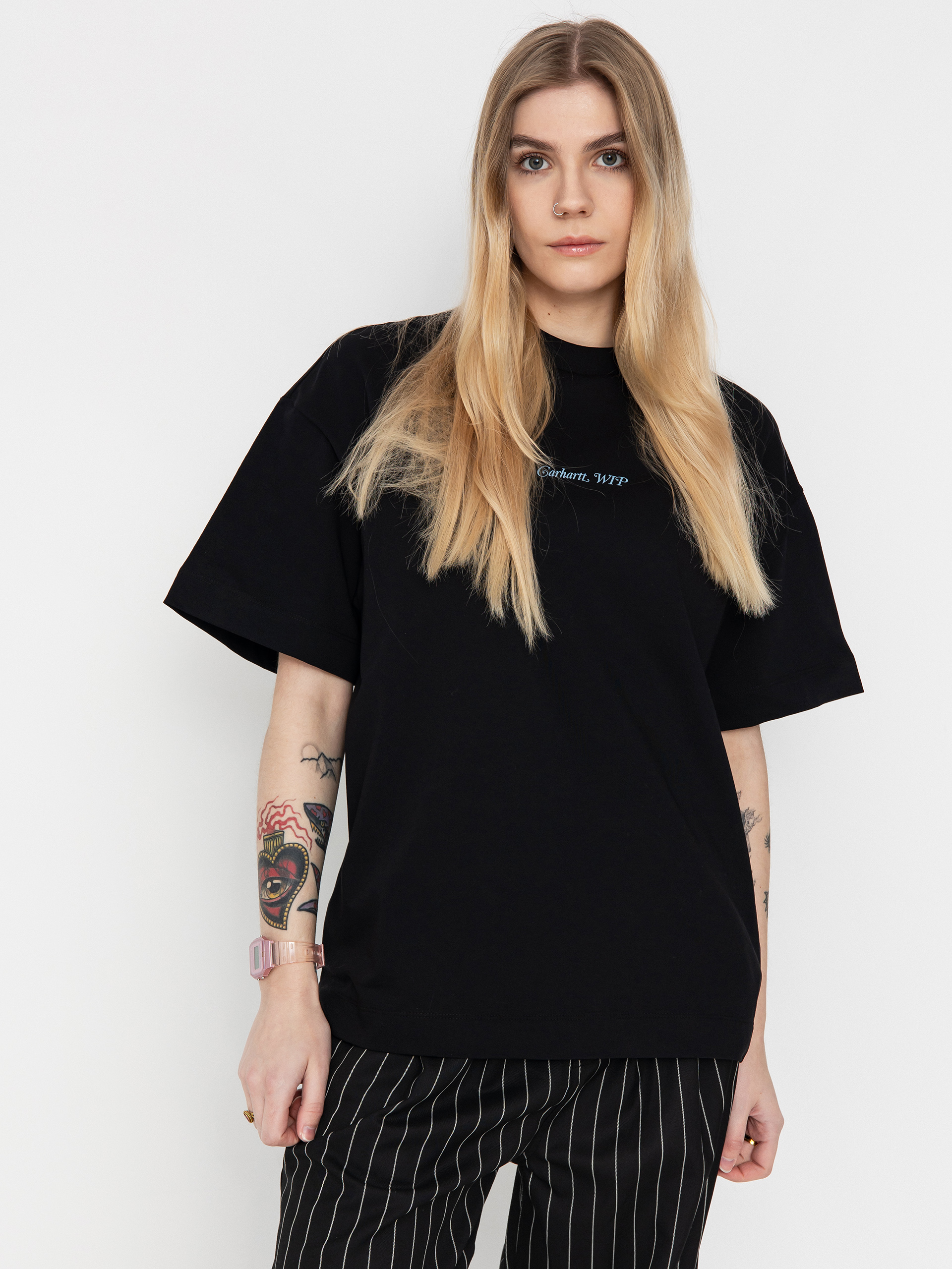 T-shirt Carhartt WIP Harttbreaker Wmn (black)