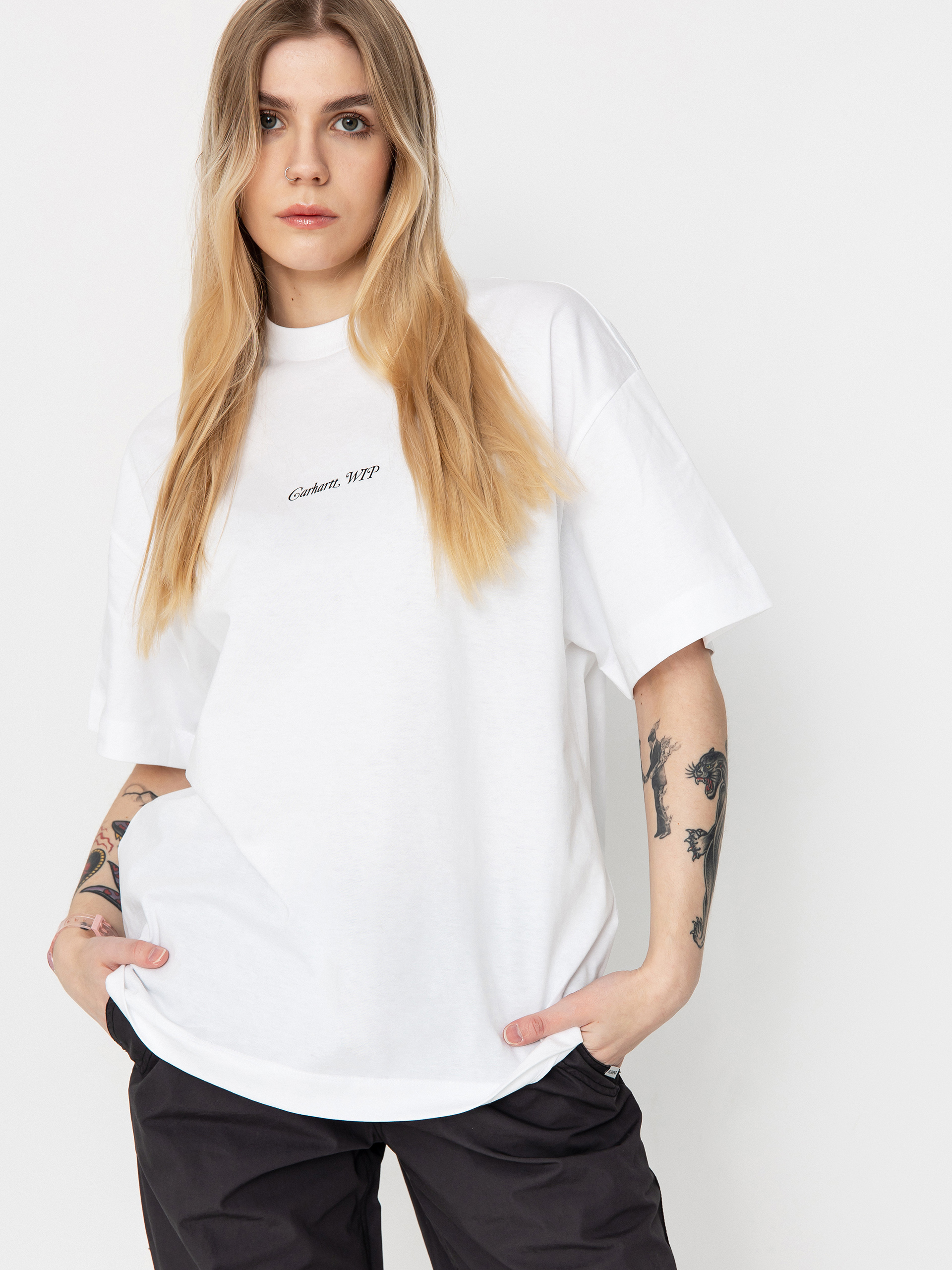 T-shirt Carhartt WIP Harttbreaker Wmn (white)