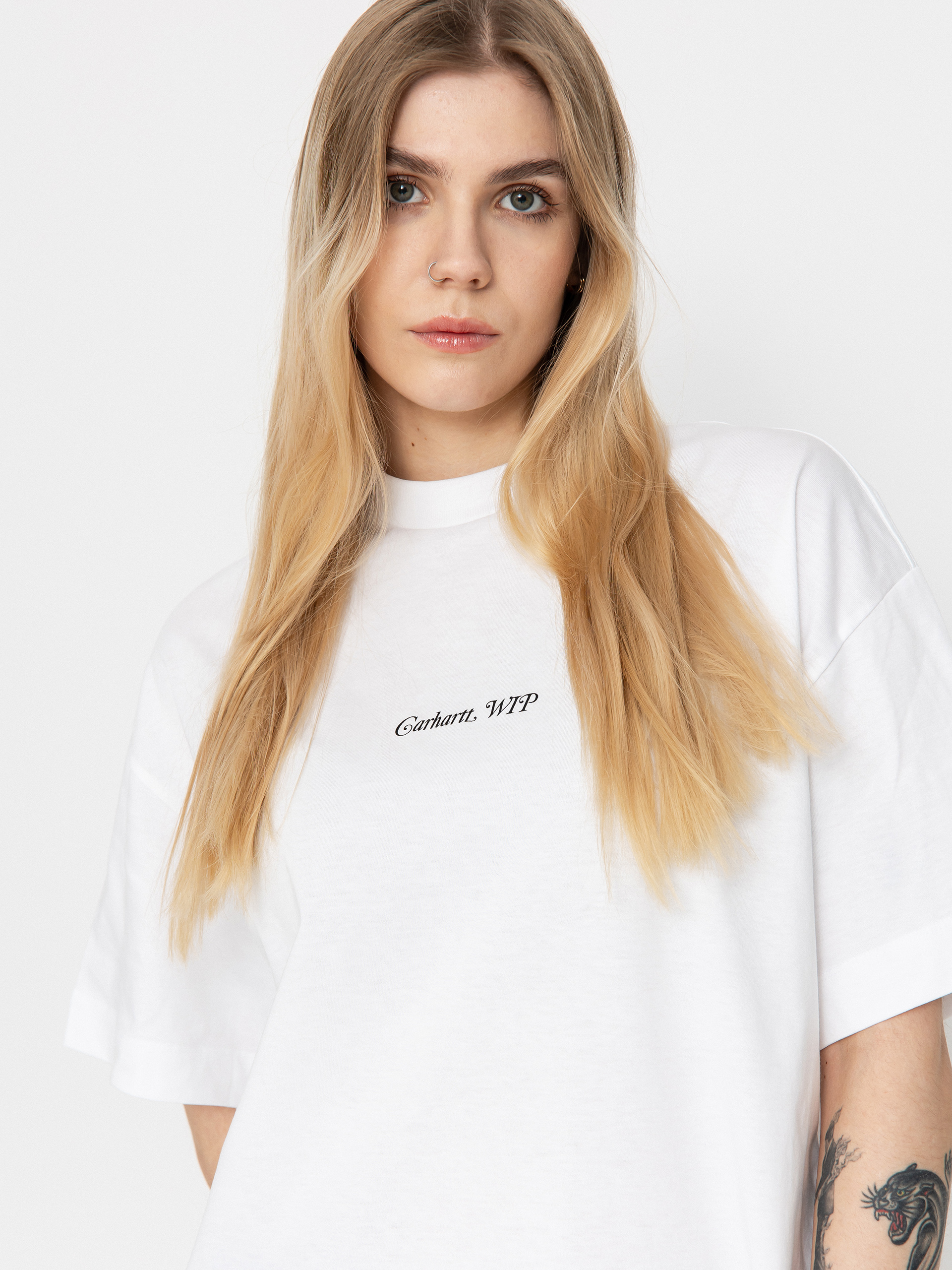 T-shirt Carhartt WIP Harttbreaker Wmn (white)