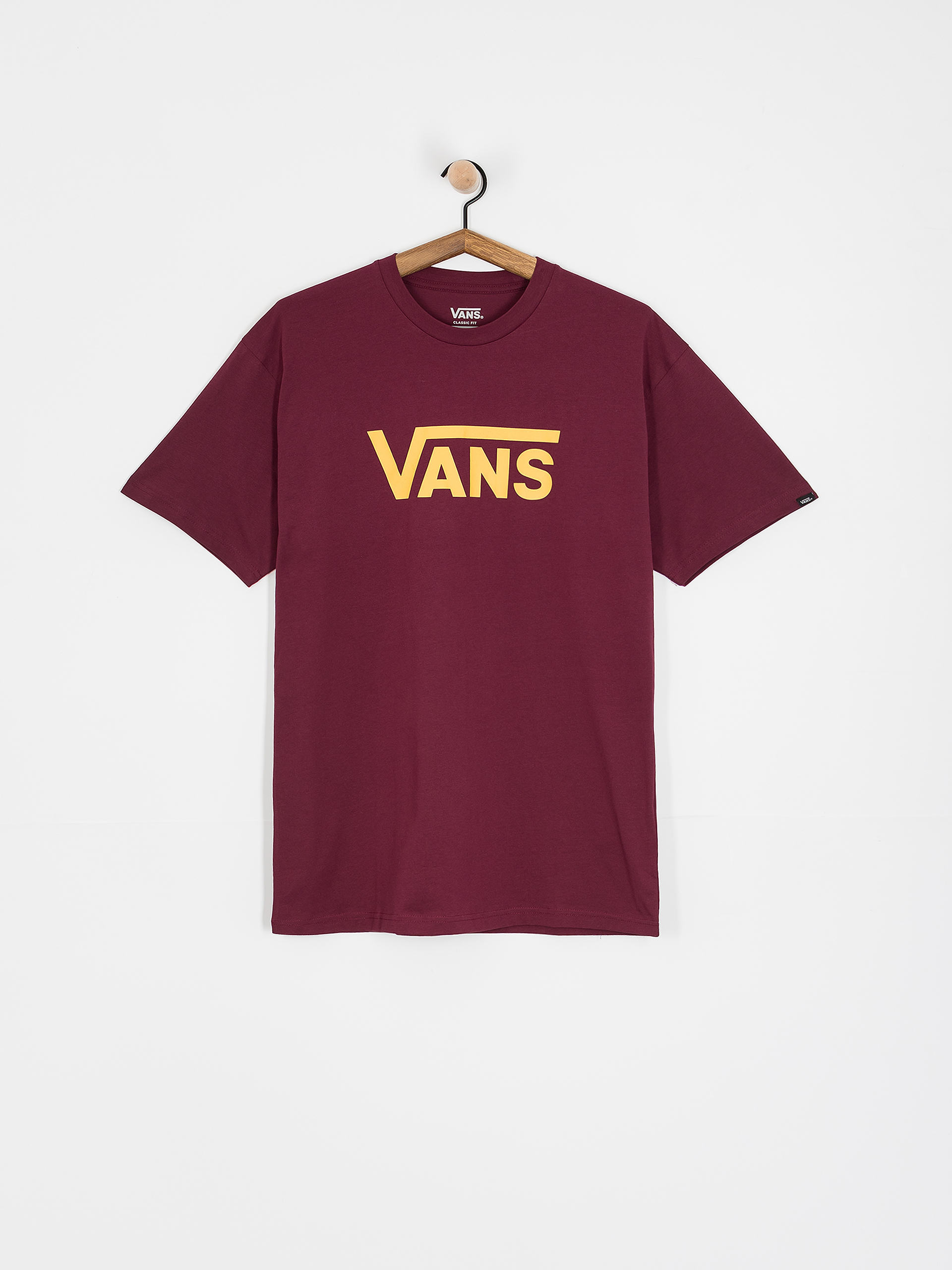 T-shirt Vans Classic (burgundy/spicy mustard)