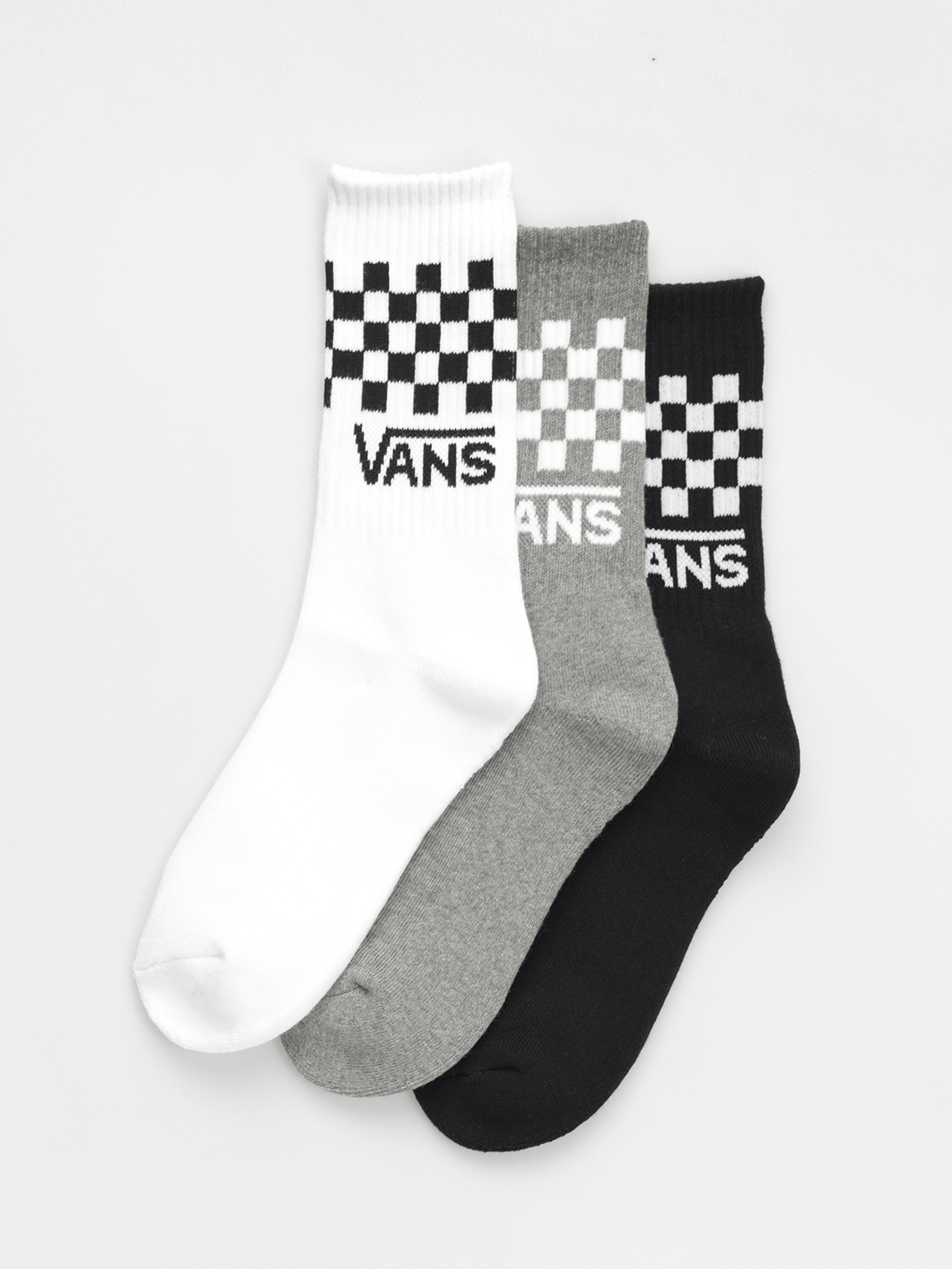 Skarpetki Vans Classic Check Crew Wmn (black/white)