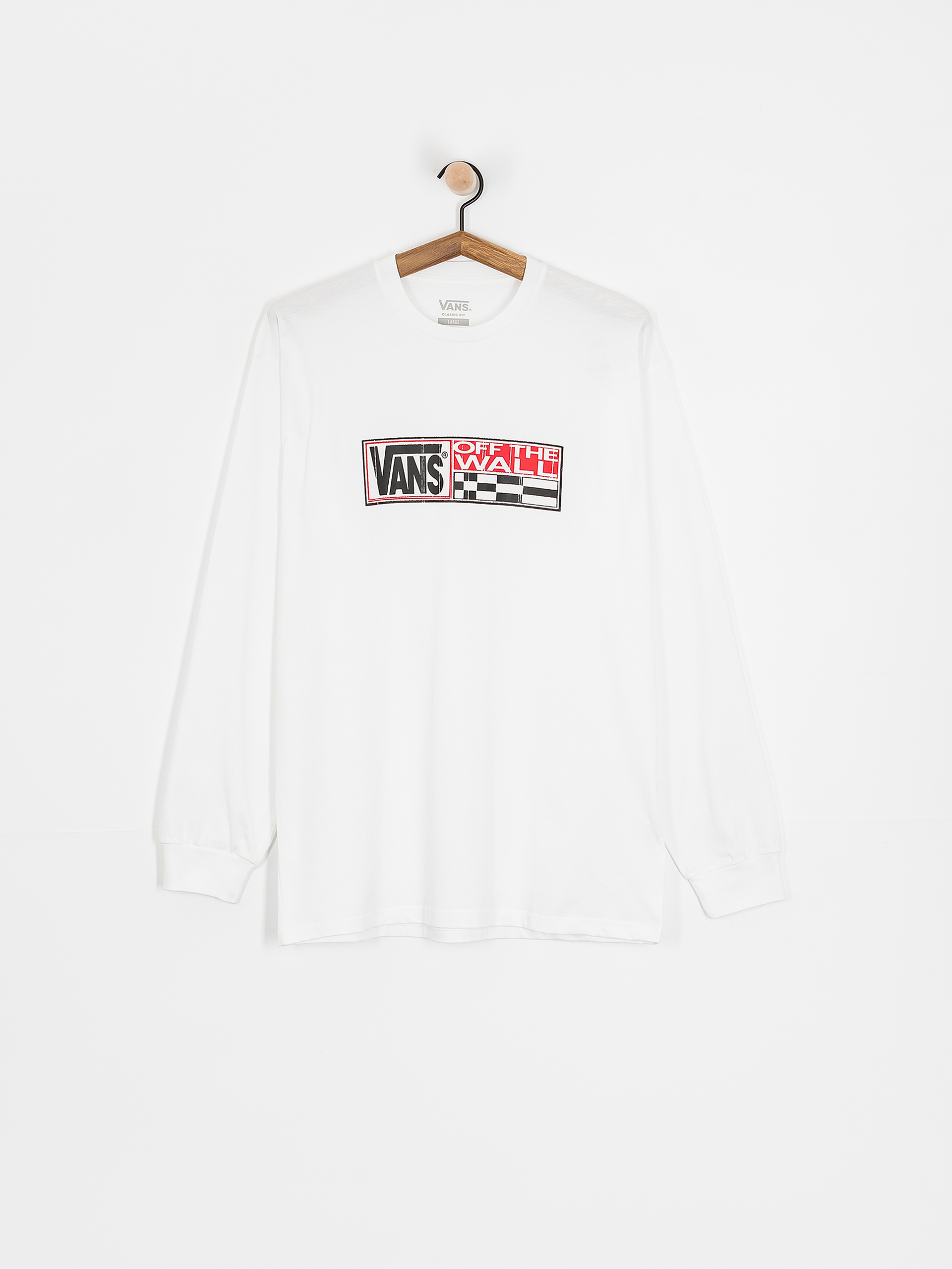 Longsleeve Vans Hi Stretch - biały (white)