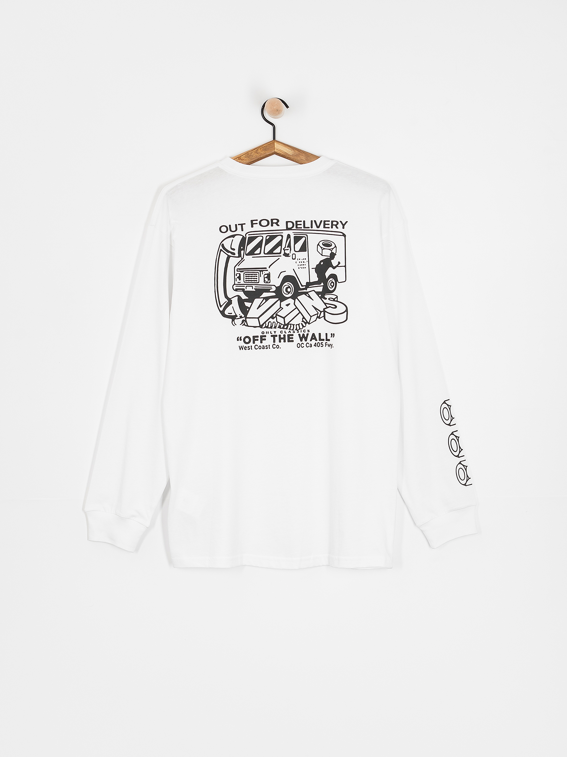 Longsleeve Vans Next Stop (white)