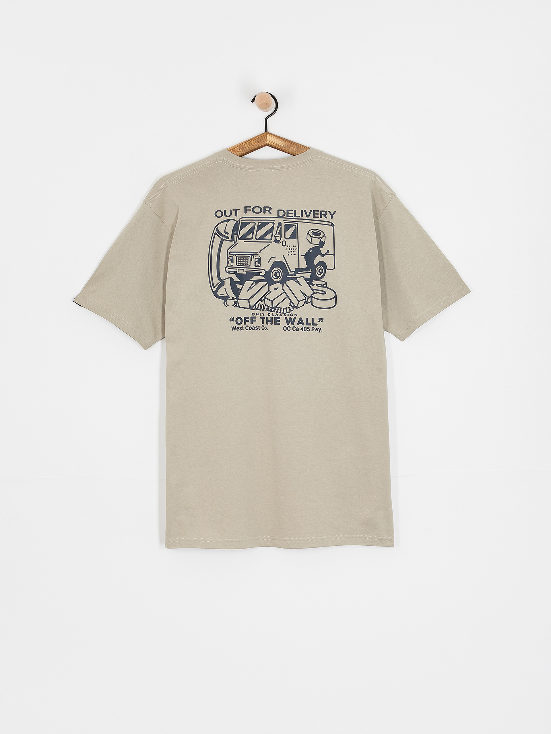 T-shirt Vans Next Stop (london fog)