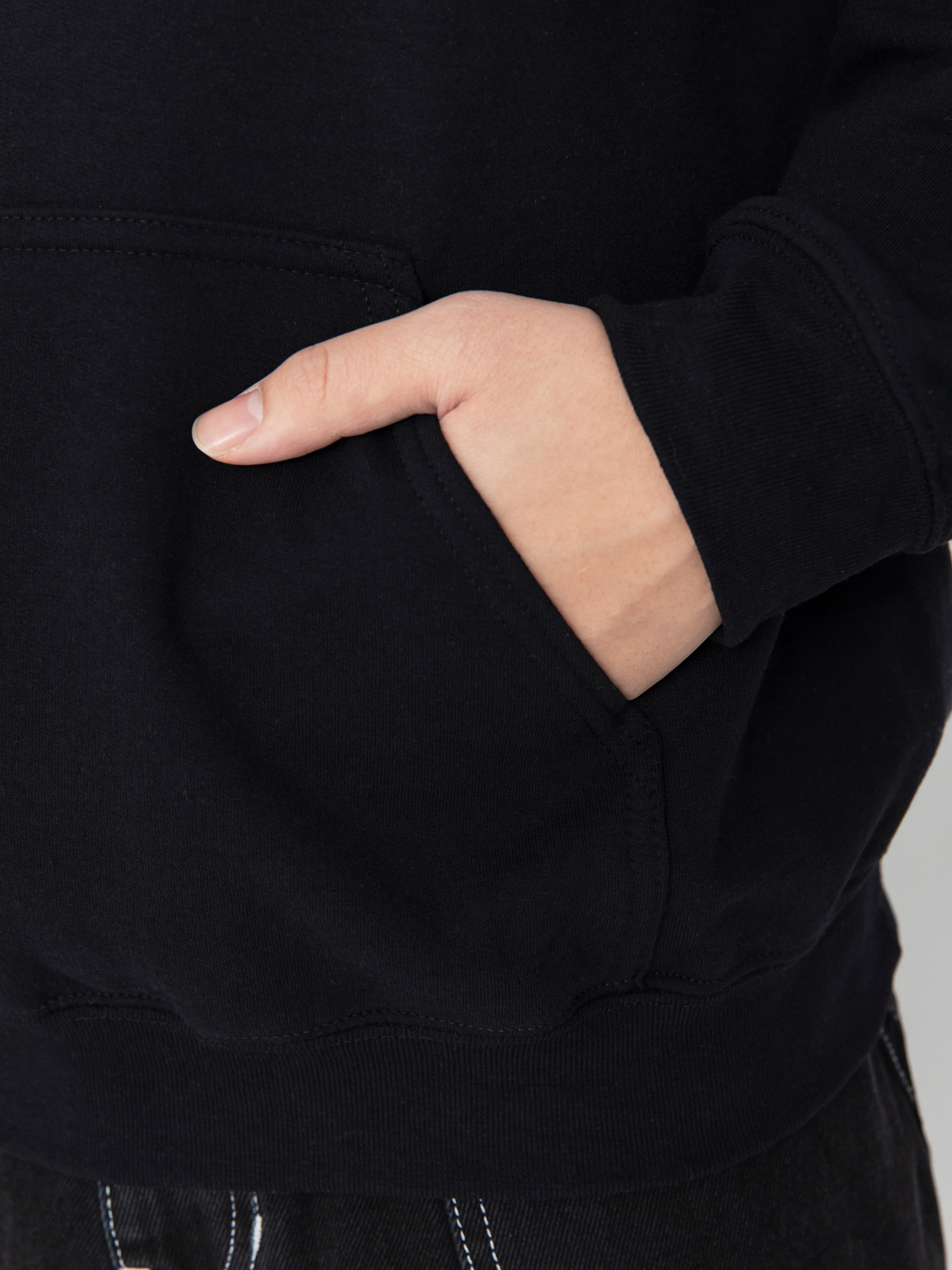 Bluza z kapturem Thrasher X Toy Machine Girlfriend HD (black)