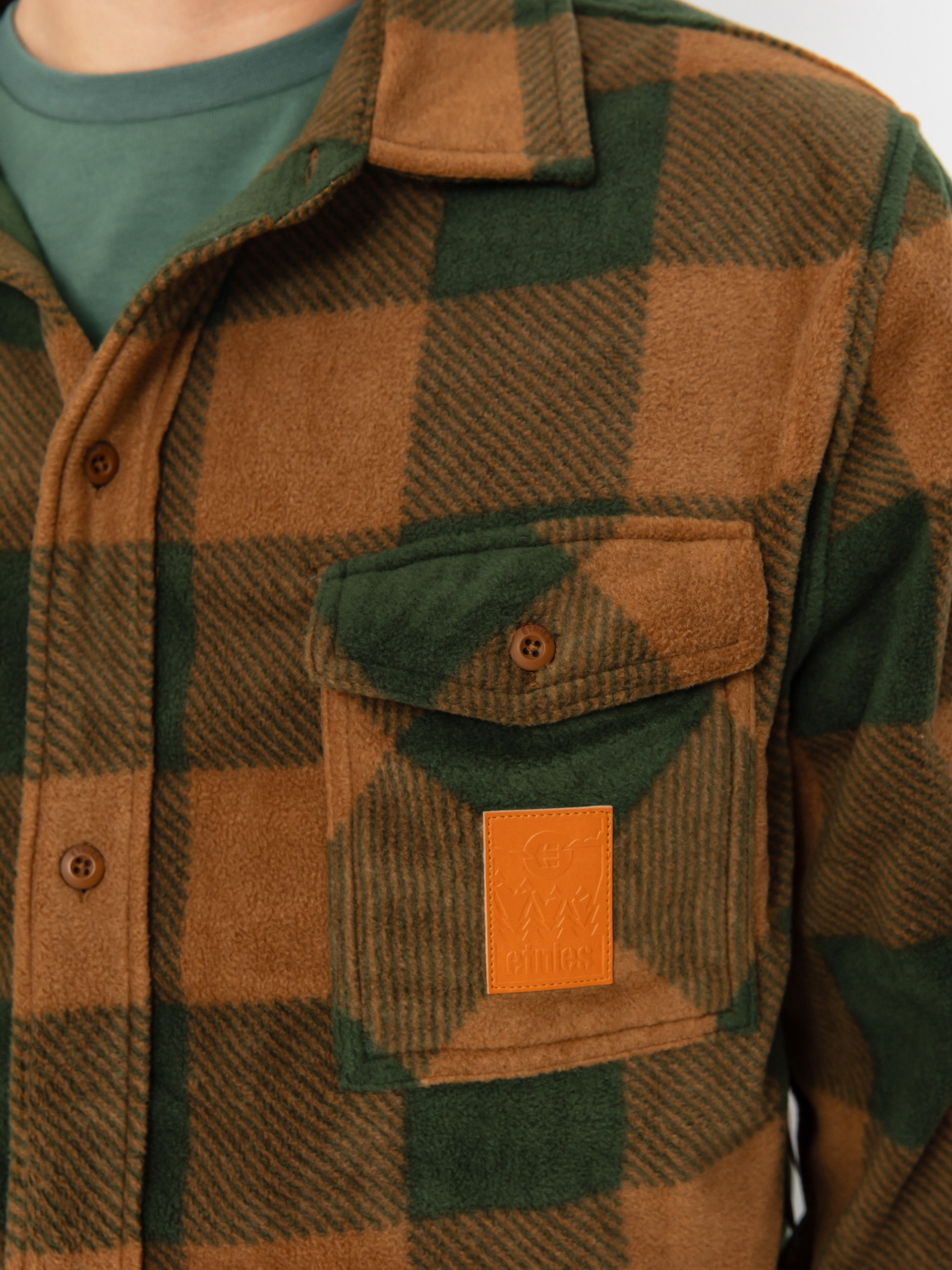 Męska Bluza aktywna Etnies Woodsman HD (olive/tan)