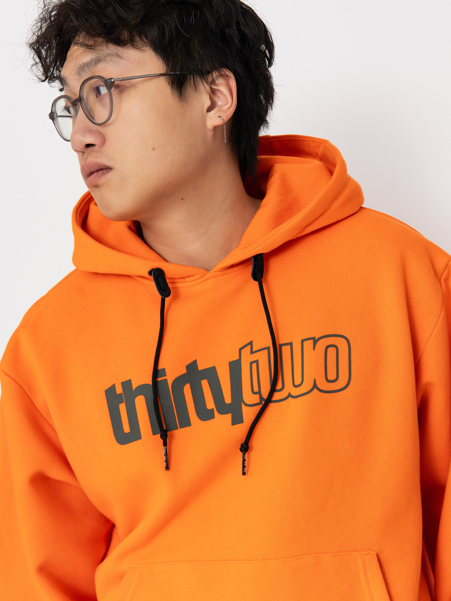 Męska Bluza aktywna ThirtyTwo Double Tech HD (grey/orange)