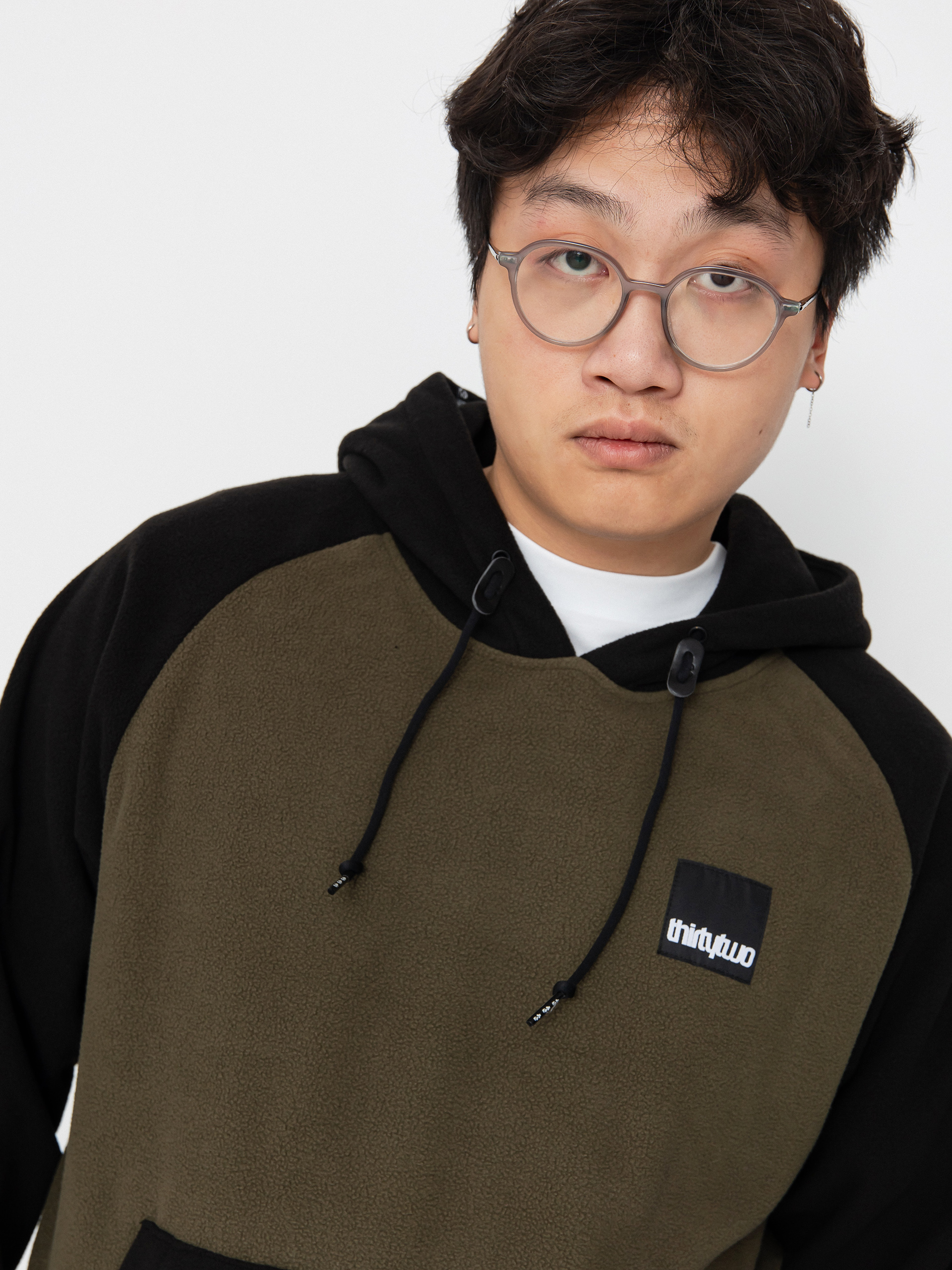 Męska Bluza aktywna ThirtyTwo Rest Stop HD (black/olive)