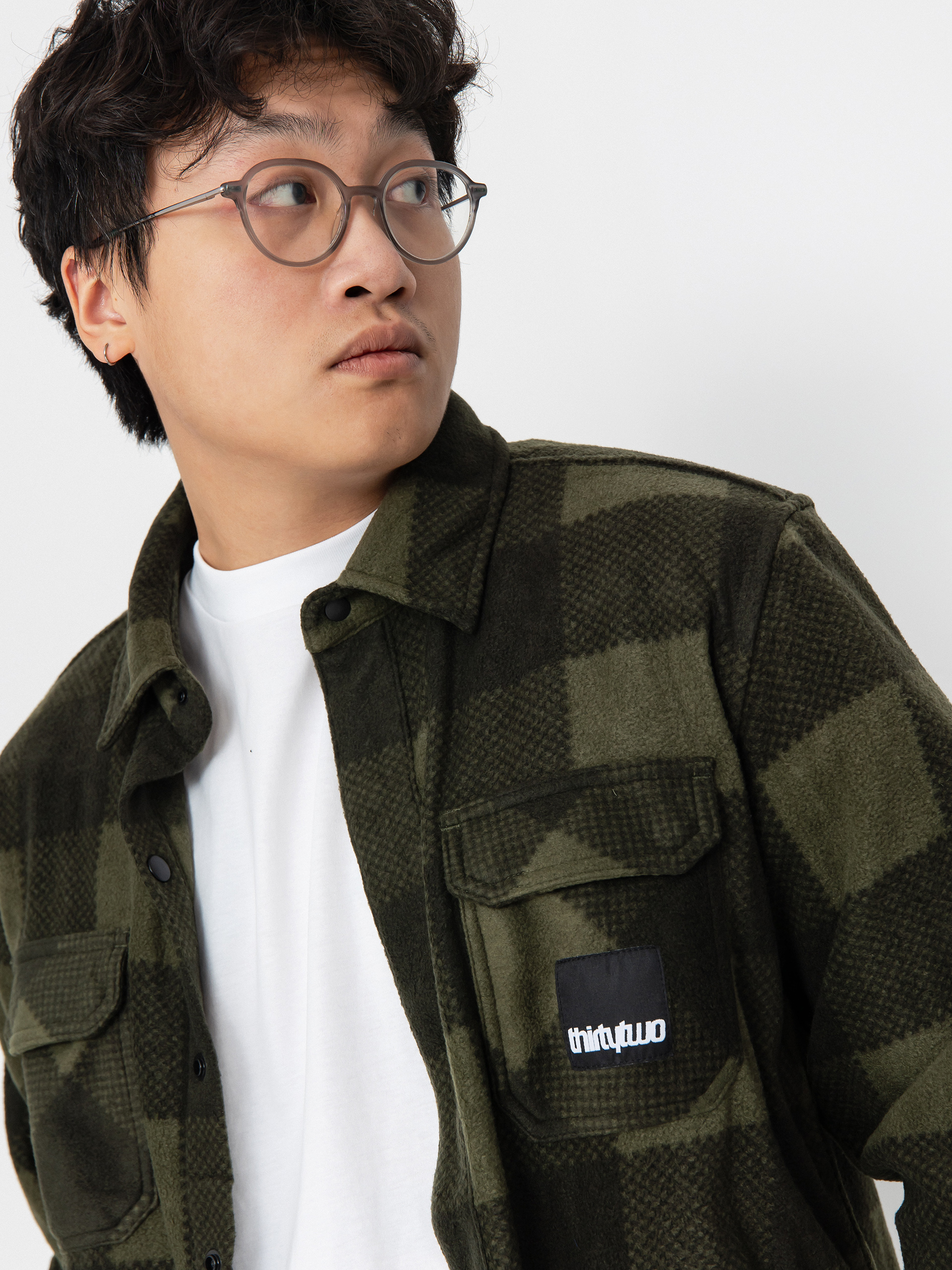 Koszula ThirtyTwo Rest Stop Shirt (military)