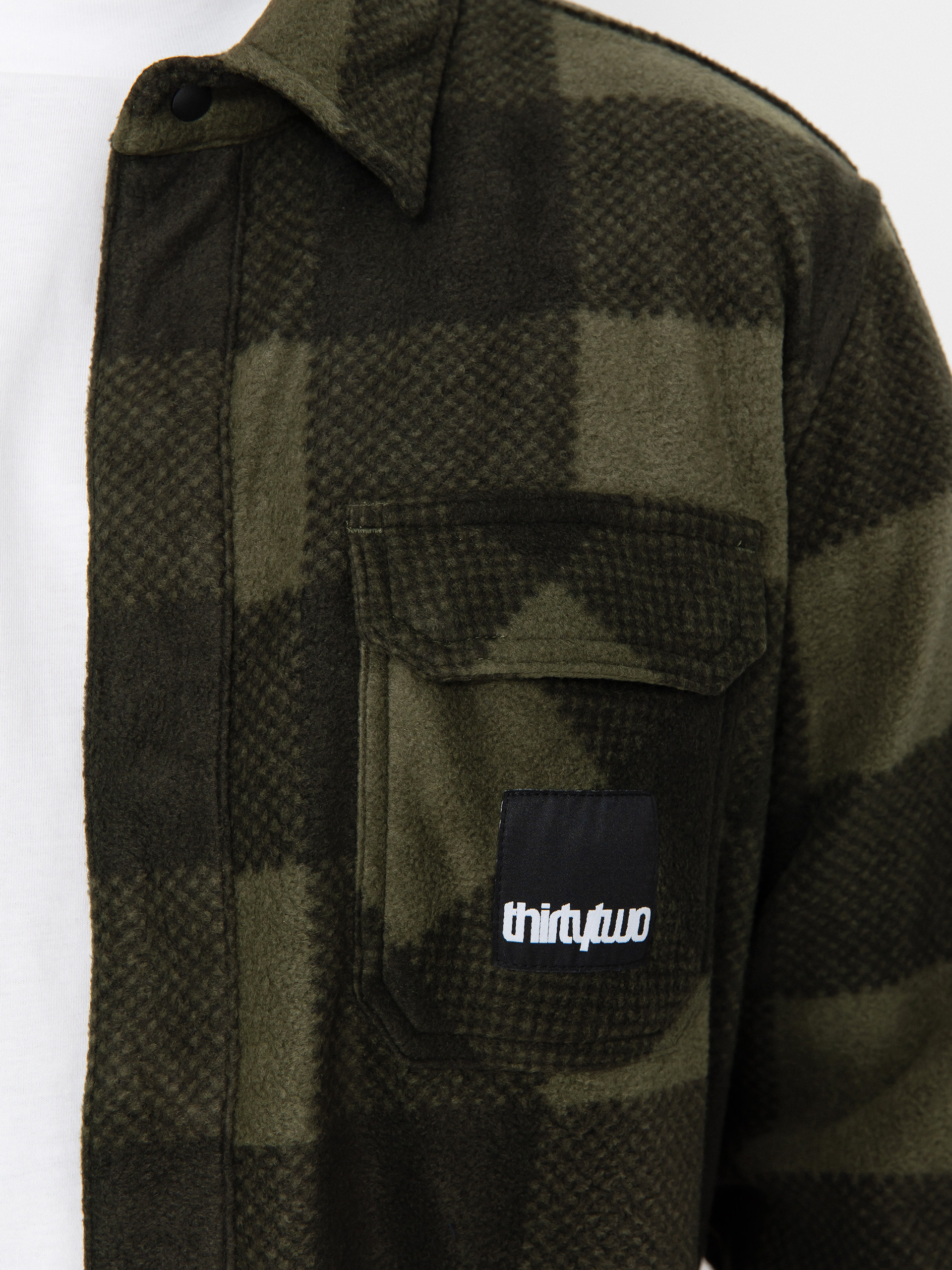 Koszula ThirtyTwo Rest Stop Shirt (military)