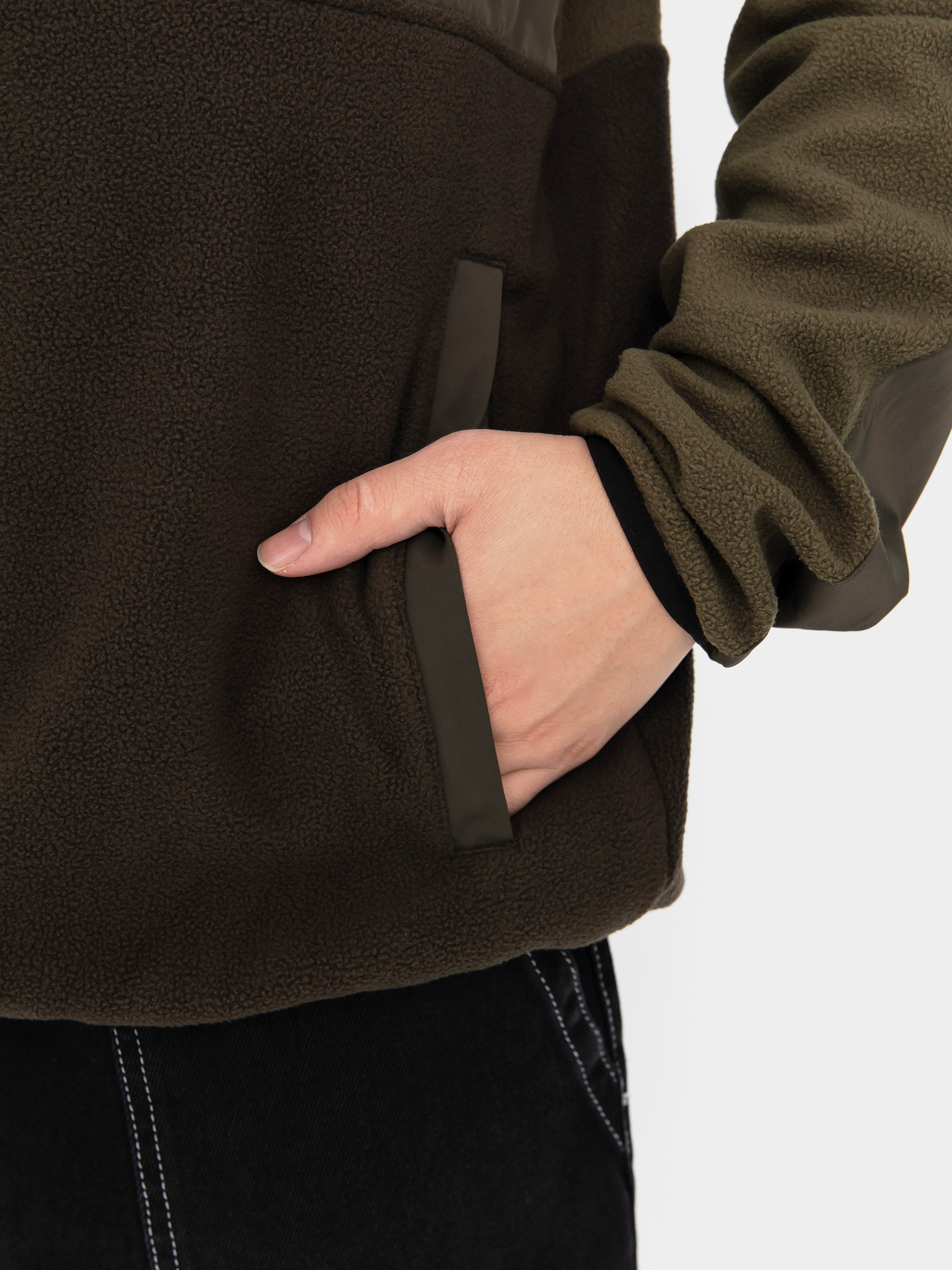 Męska Bluza aktywna ThirtyTwo Rest Stop Anorak (military)