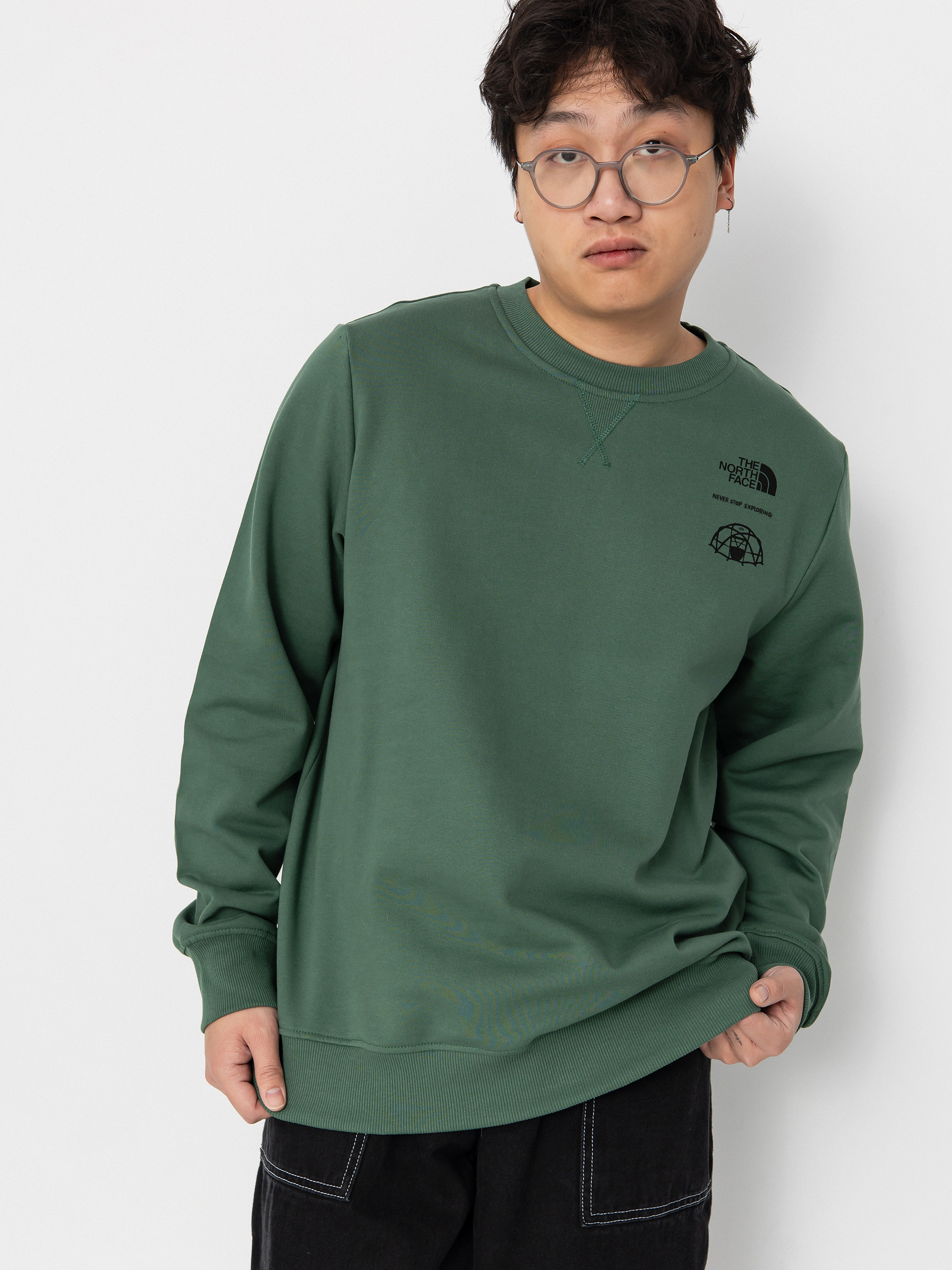 Bluza The North Face Outdoor Graphic (duck green)