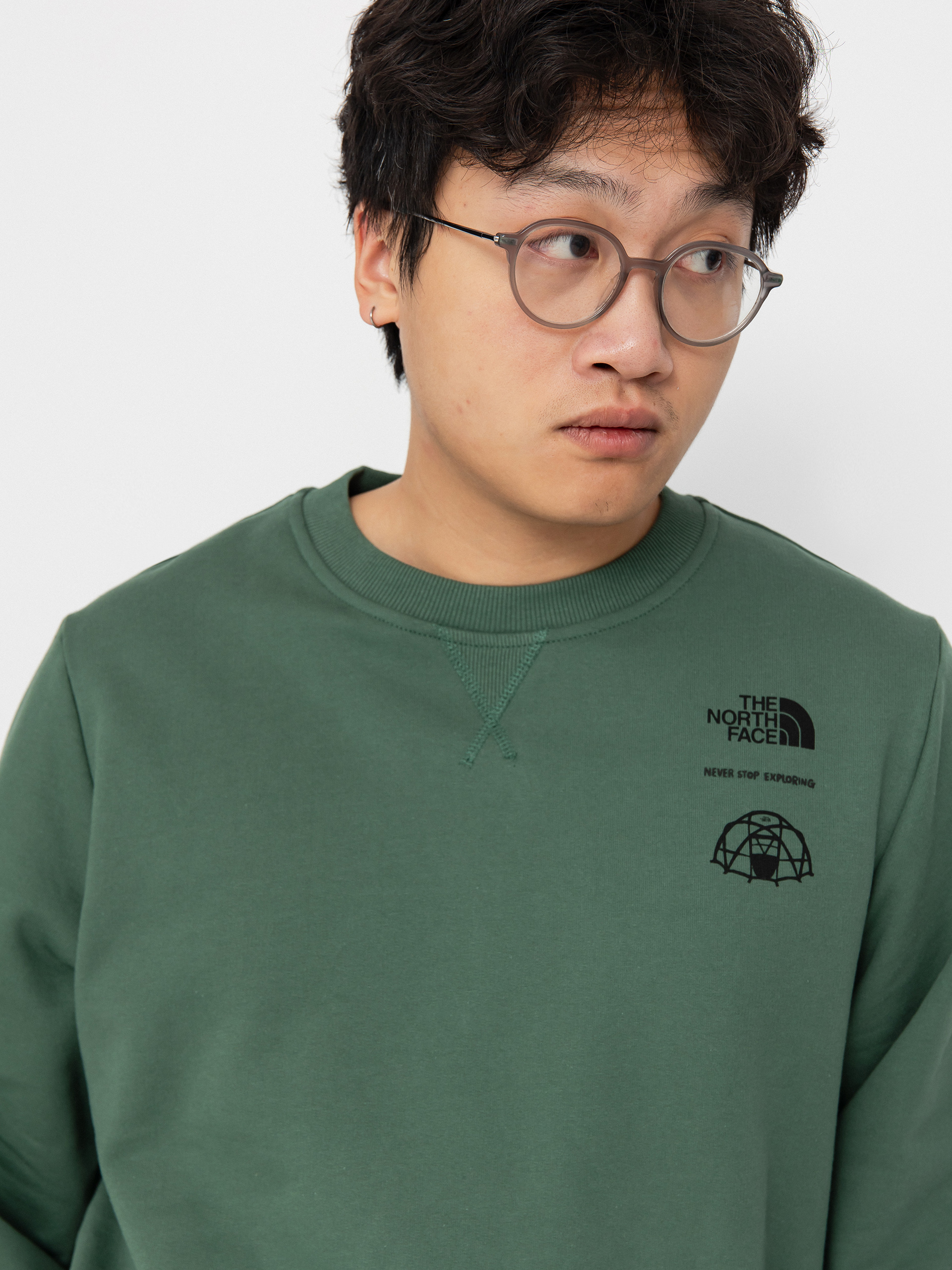 Bluza The North Face Outdoor Graphic (duck green)