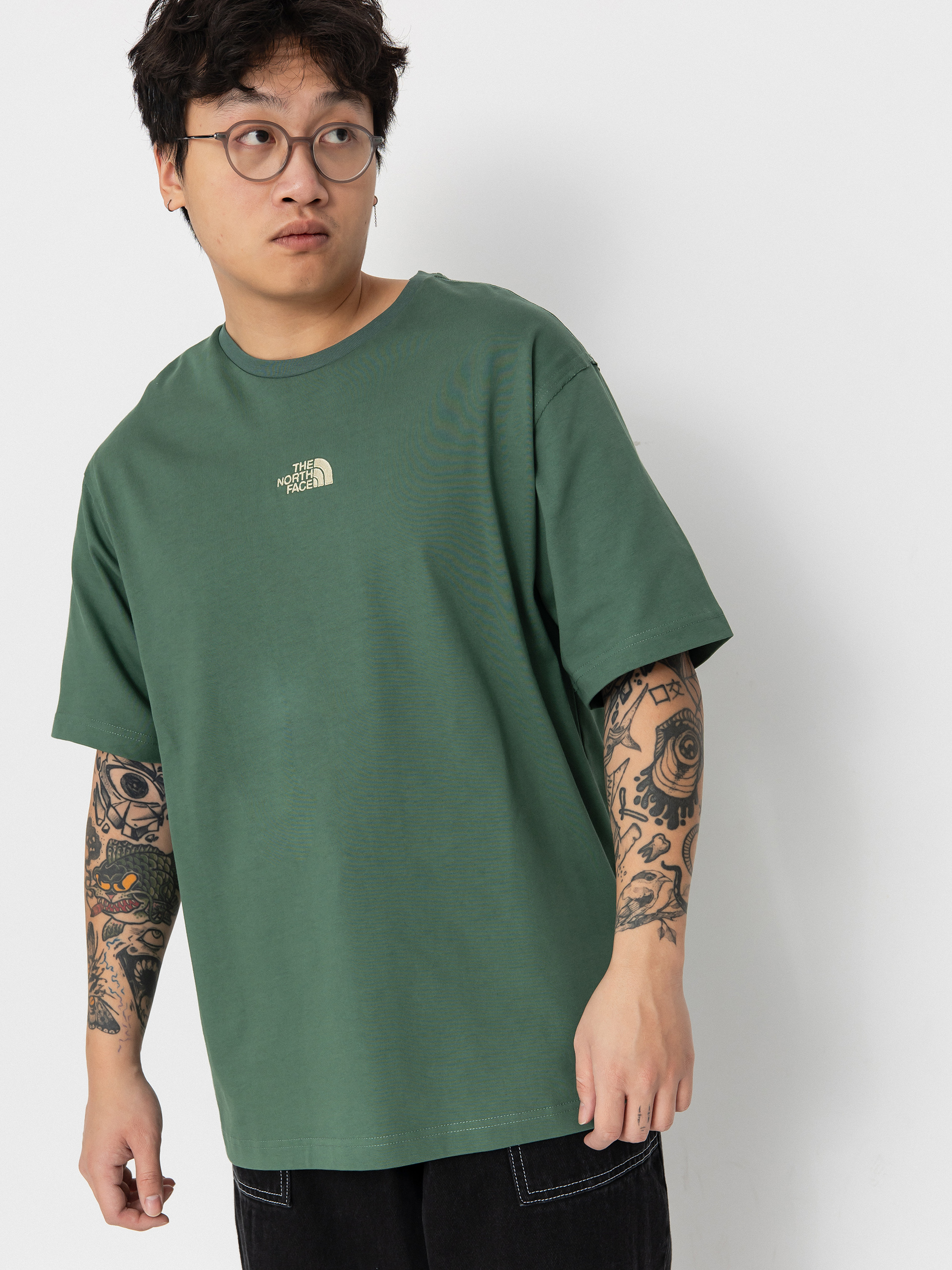 T-shirt The North Face Heritage Graphic Relaxed (duck green)