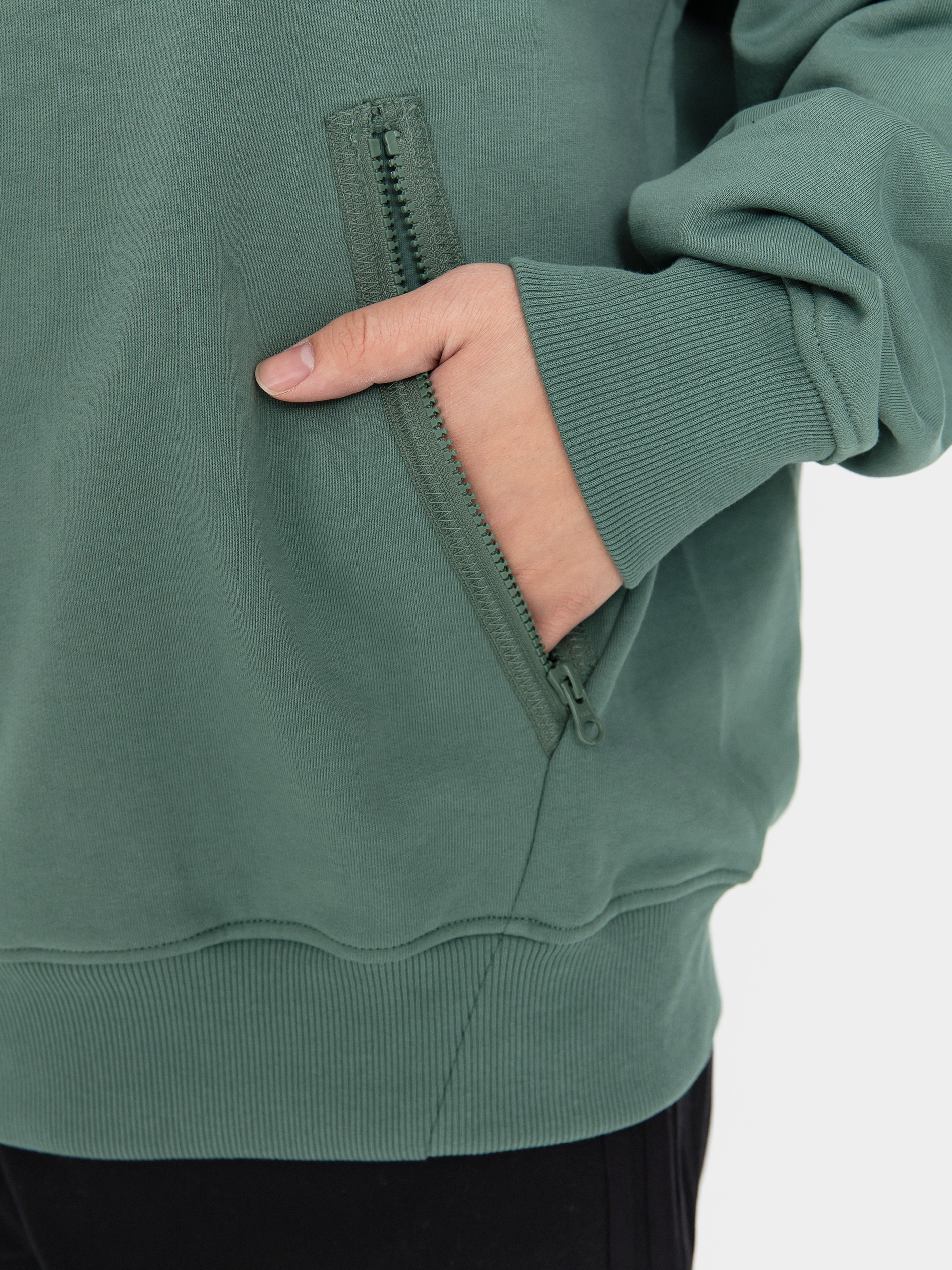 Bluza z kapturem The North Face Heritage Graphic Relaxed HD (duck green)
