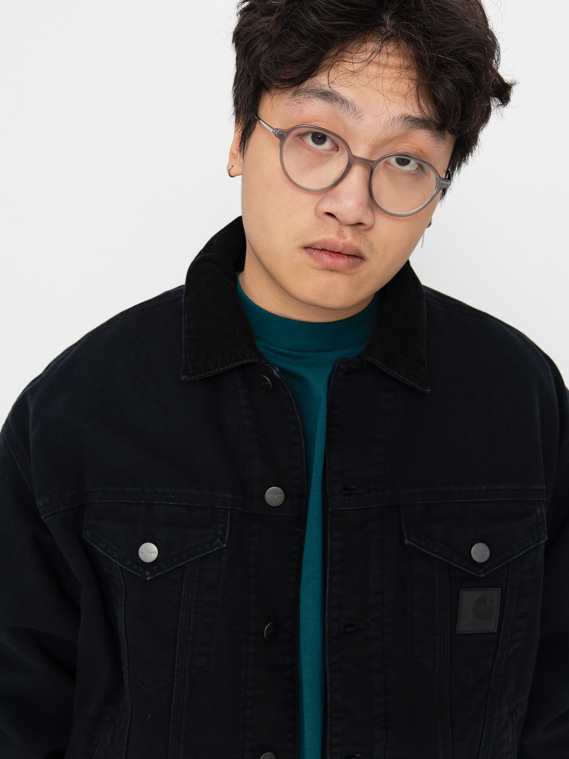 Kurtka Carhartt WIP Dayton Trucker (black/black)