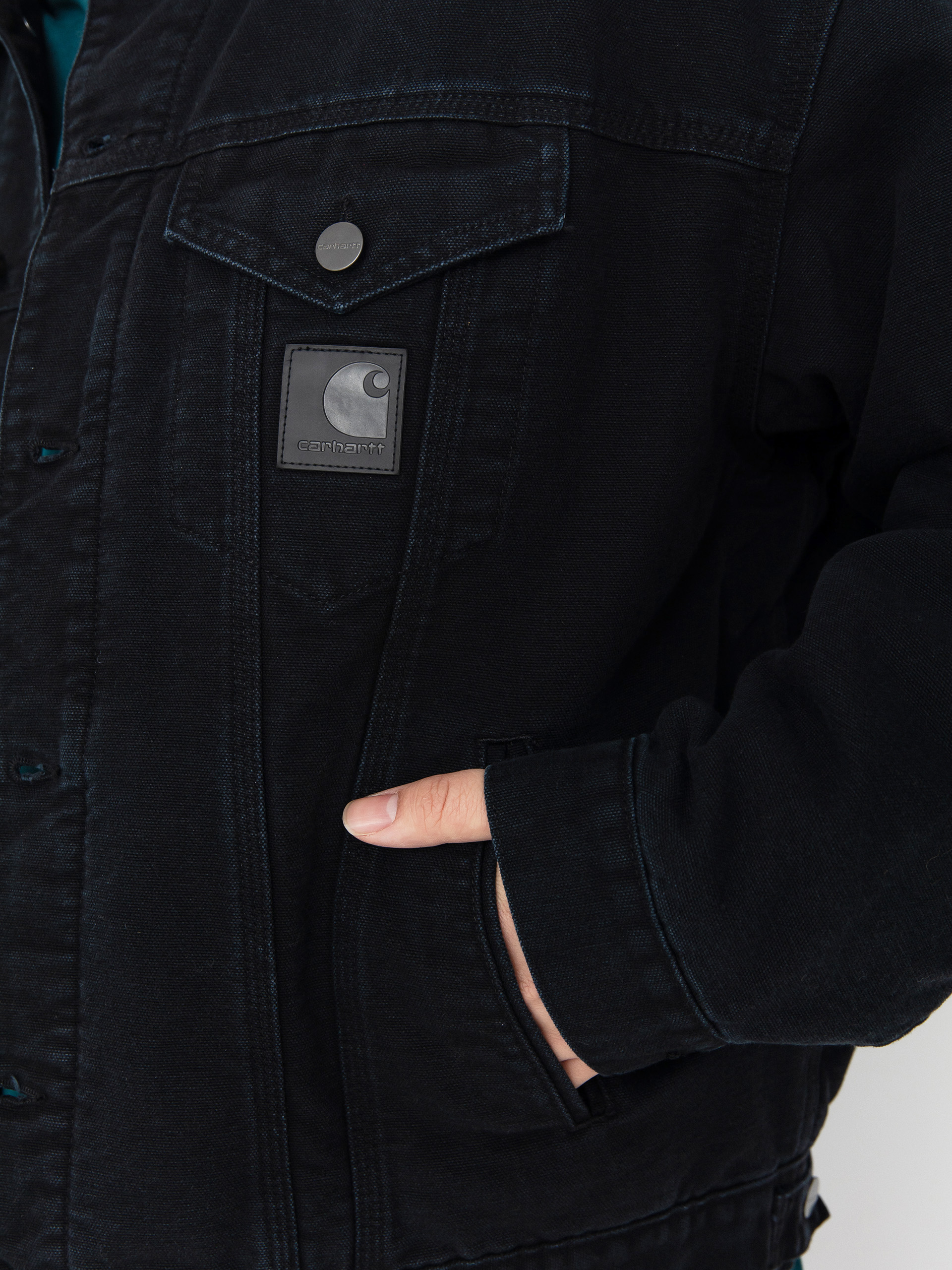 Kurtka Carhartt WIP Dayton Trucker (black/black)