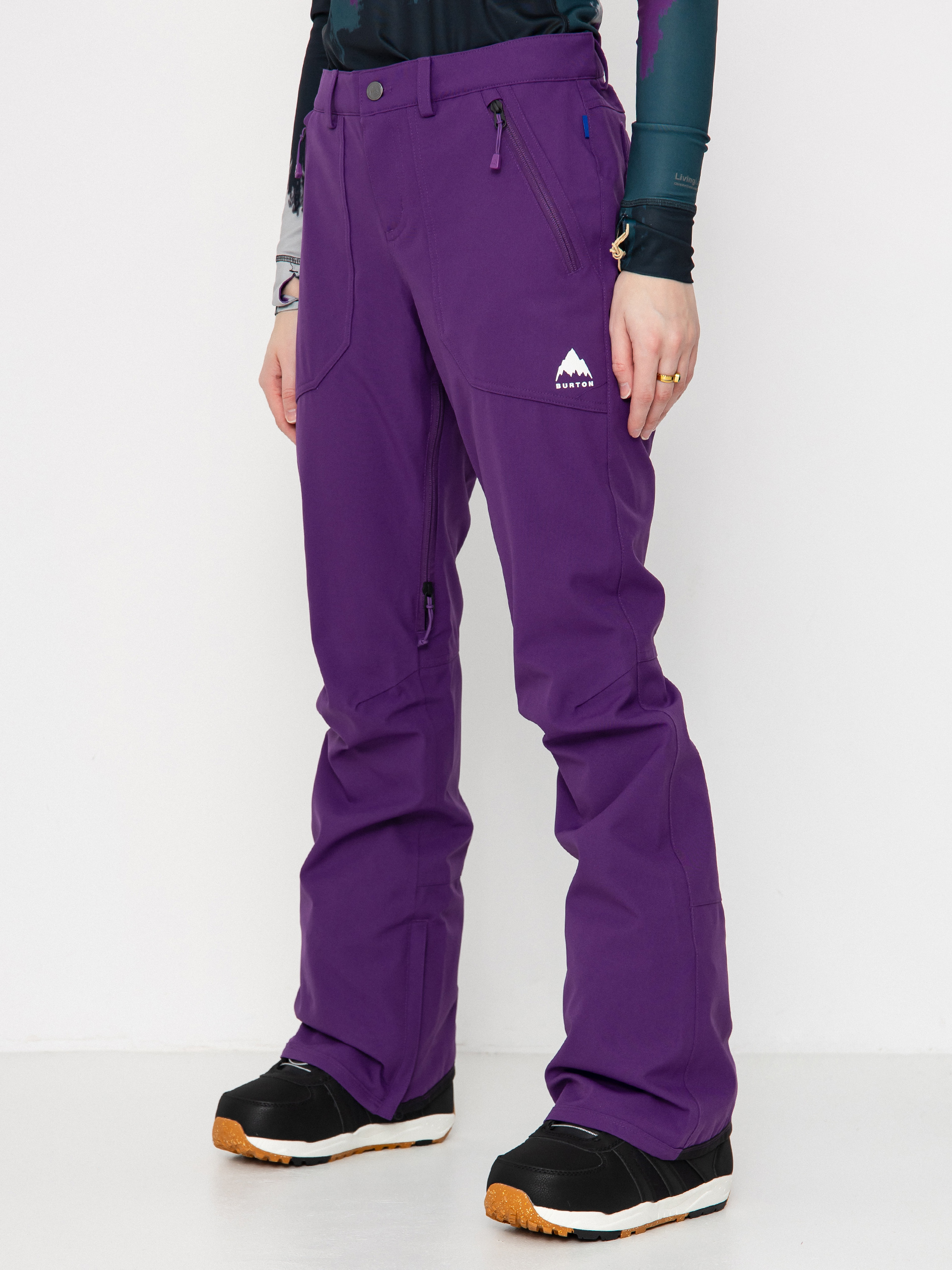 Damskie Spodnie snowboardowe Burton Vida Stretch (imperial purple)