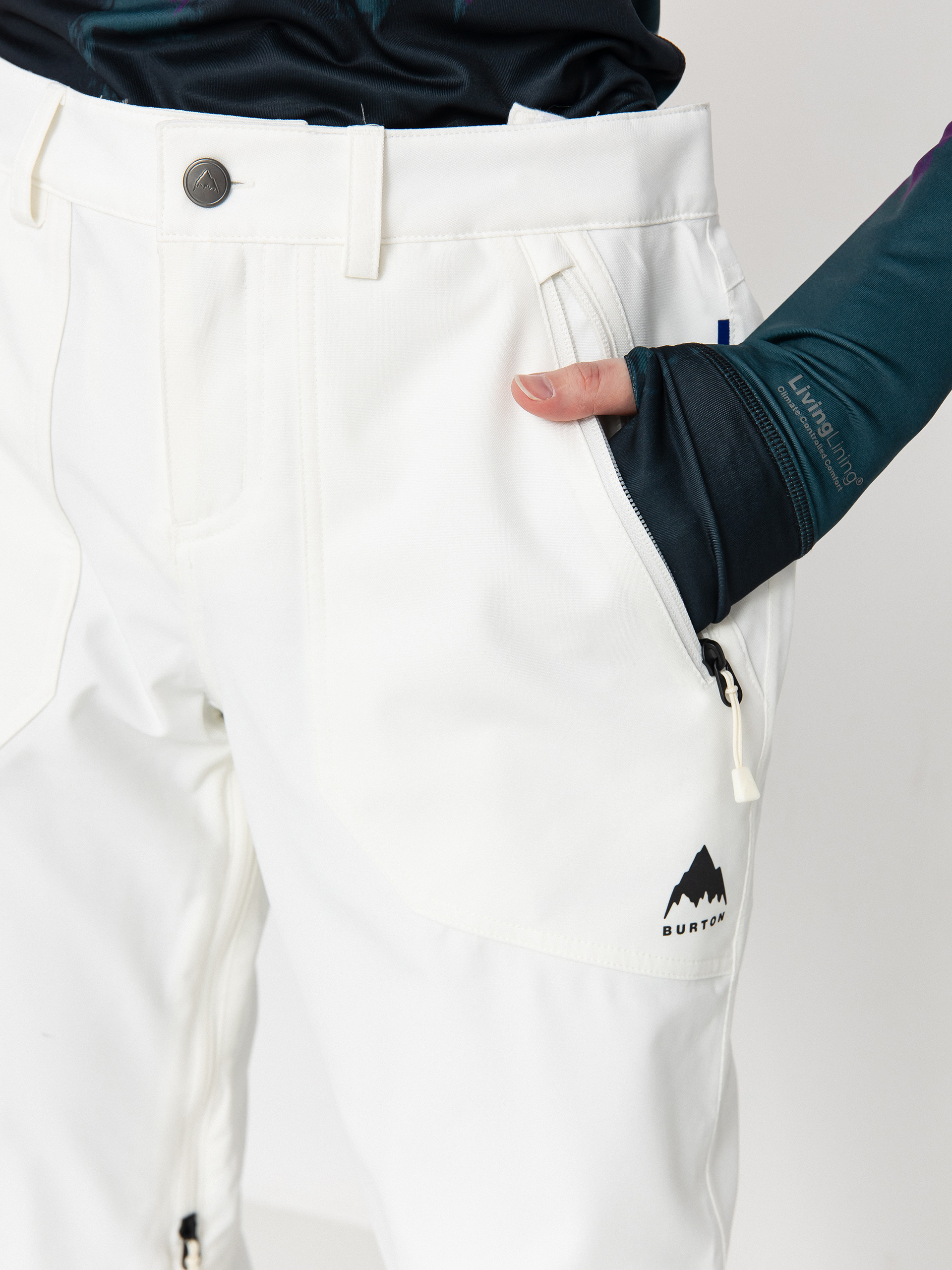 Damskie Spodnie snowboardowe Burton Vida Stretch (stout white)