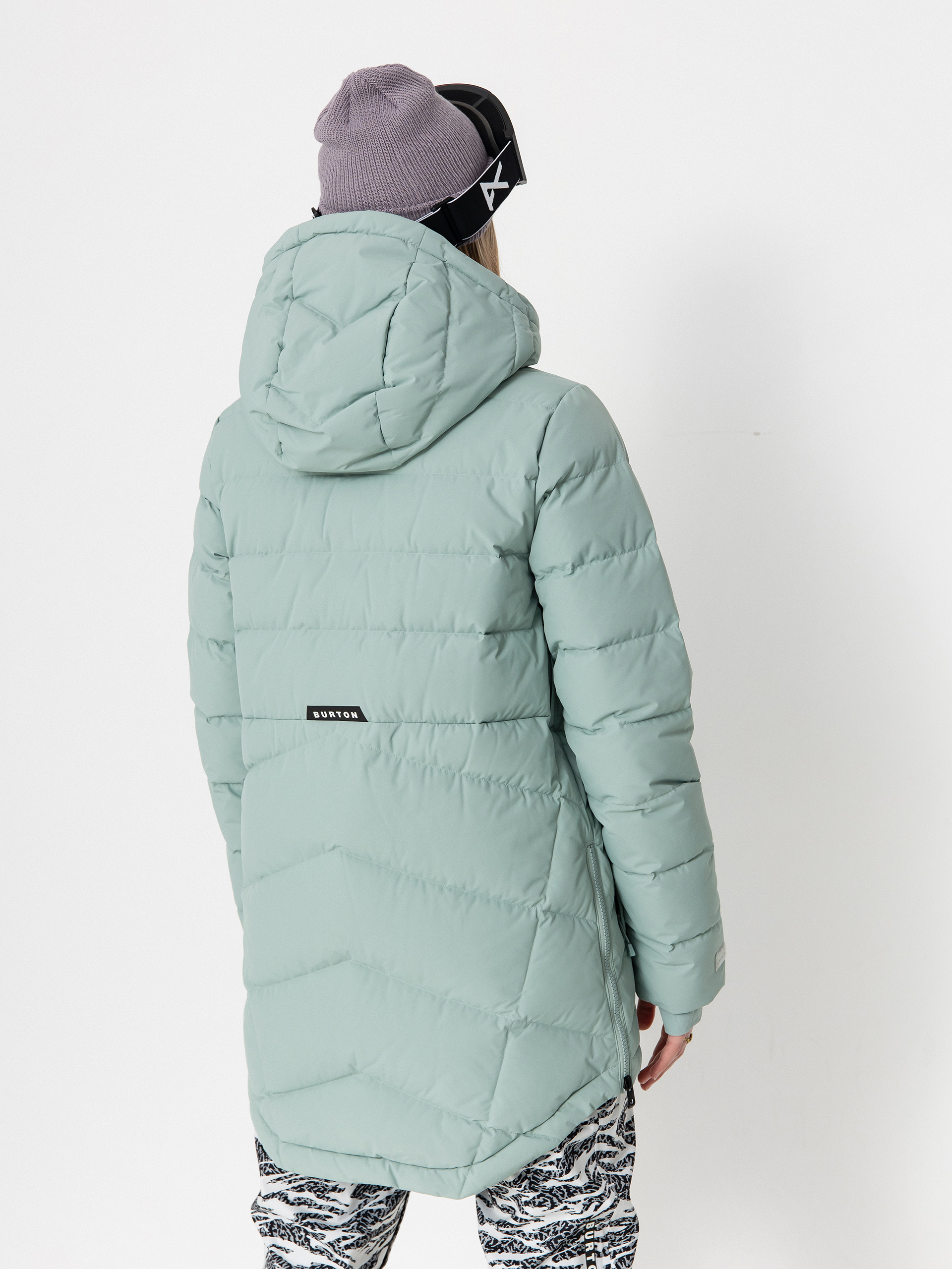 Damska Kurtka snowboardowa Burton Loyil Down (petrol green)