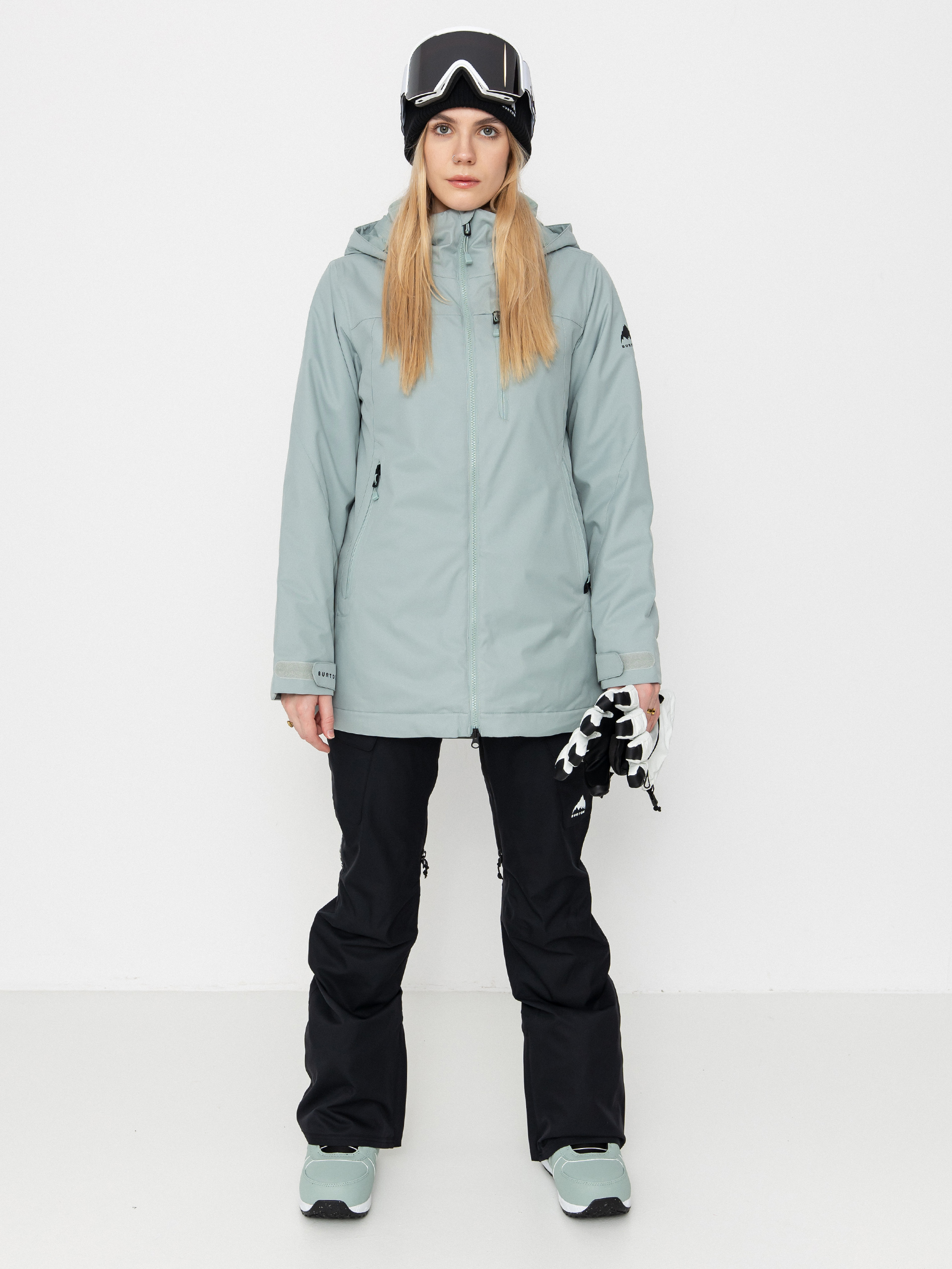 Kurtka snowboardowa Burton Lelah Wmn (petrol green)