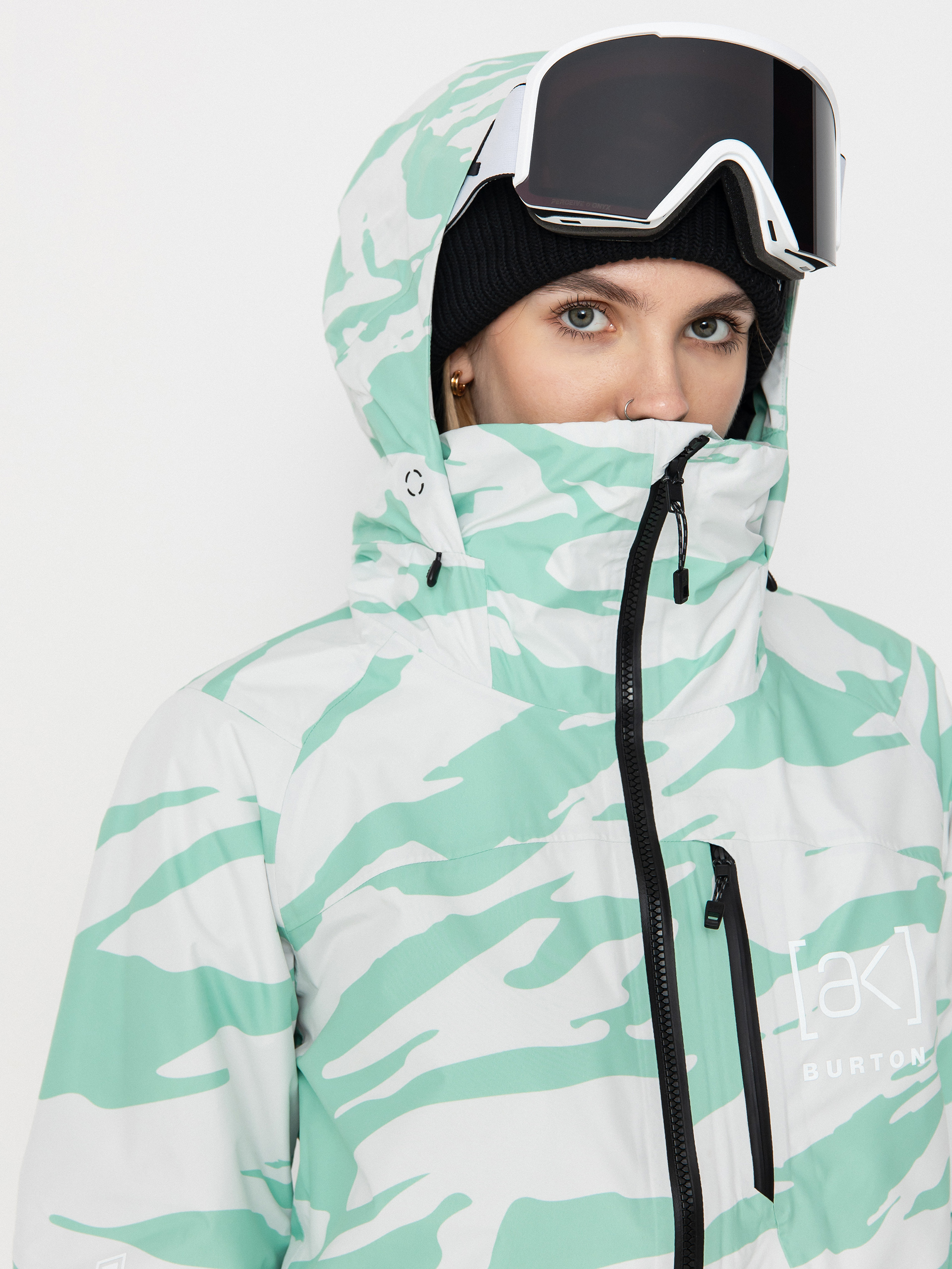 Damska Kurtka snowboardowa Burton Ak Gore Tex Embark (oversized zebra)