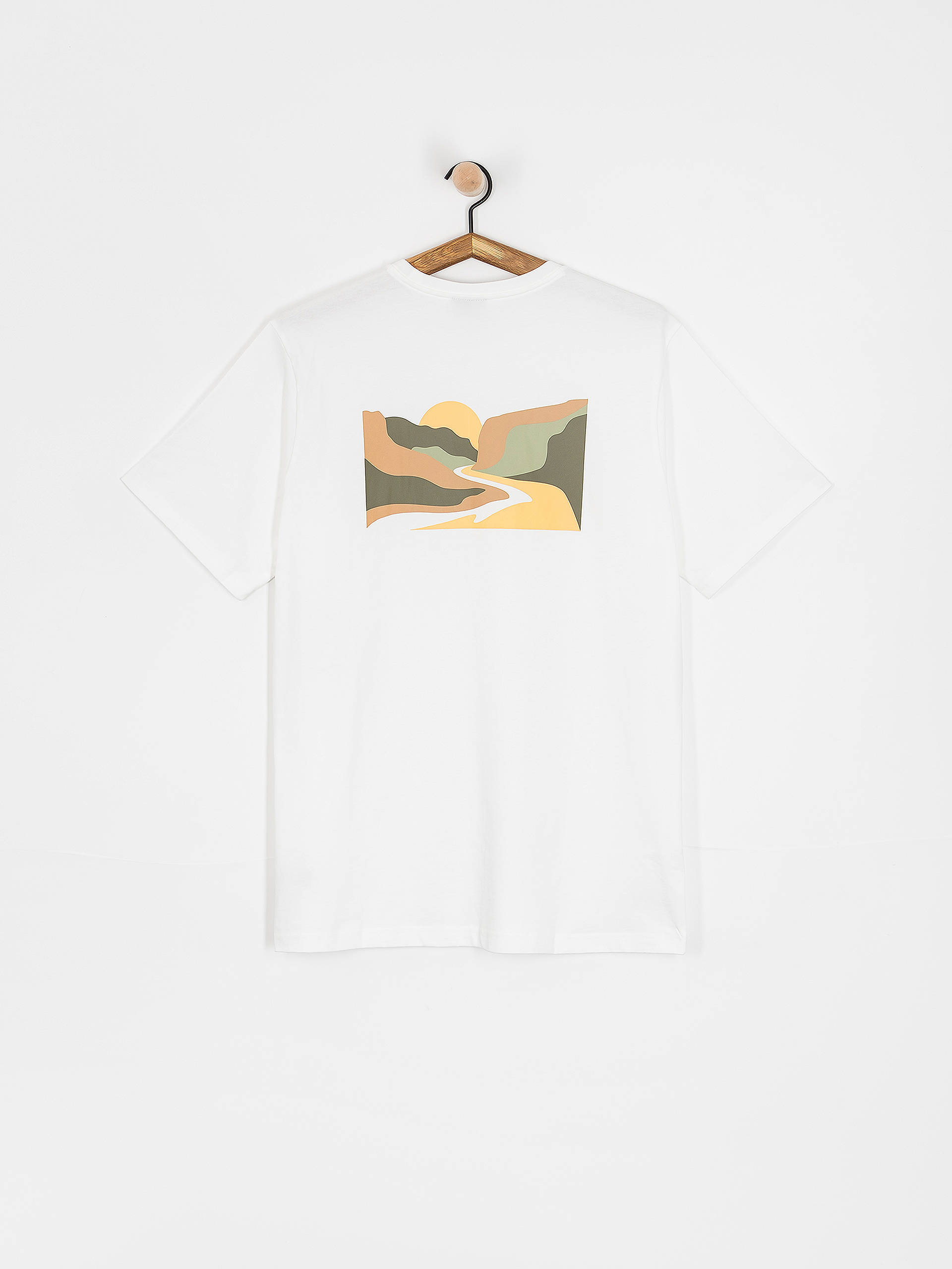 T-shirt Columbia Explorers Canyon Back (white/trailsca)