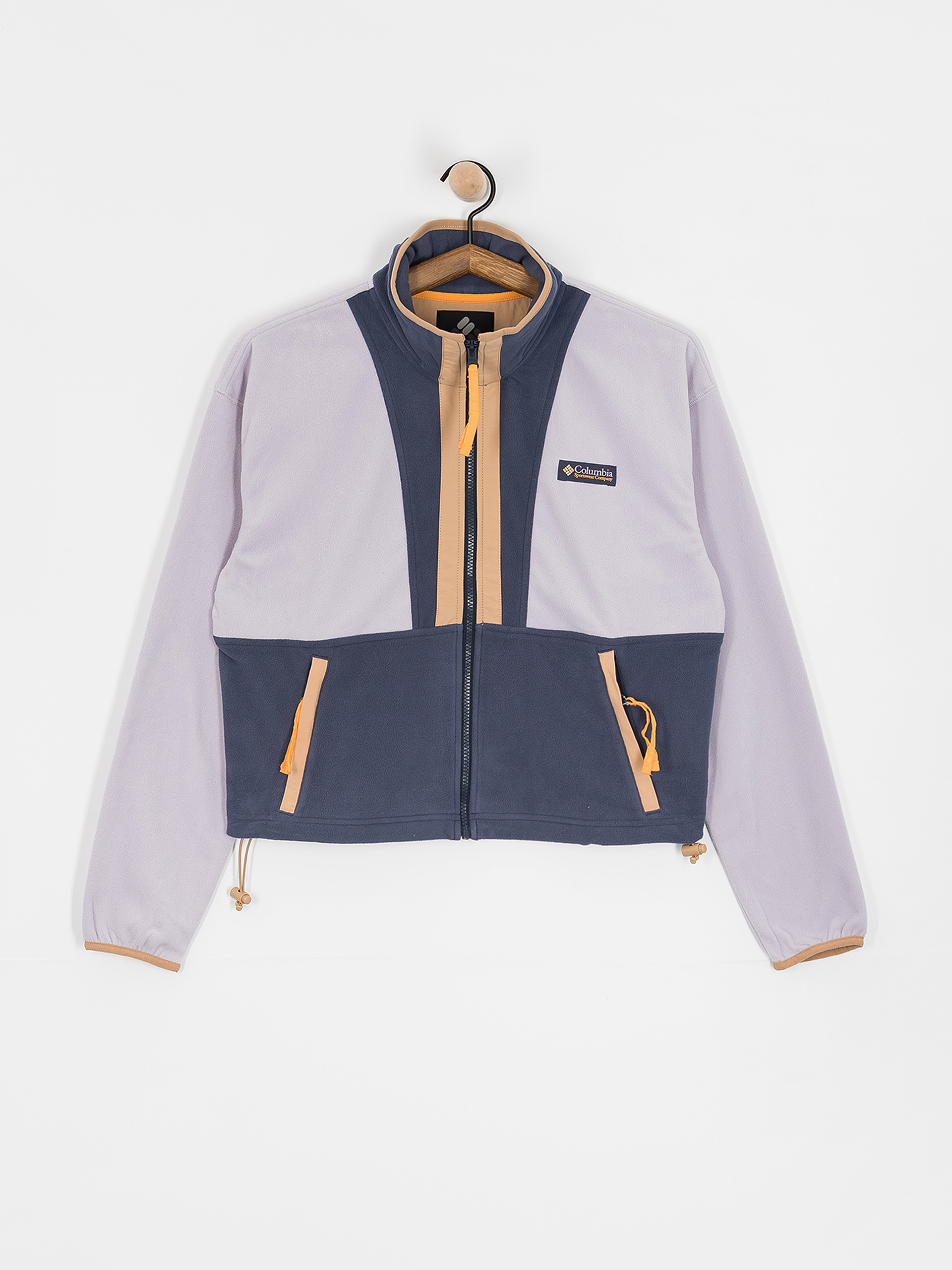 Polar Columbia Backbowl II Full Zip Wmn - fioletowy (lavender pearl)