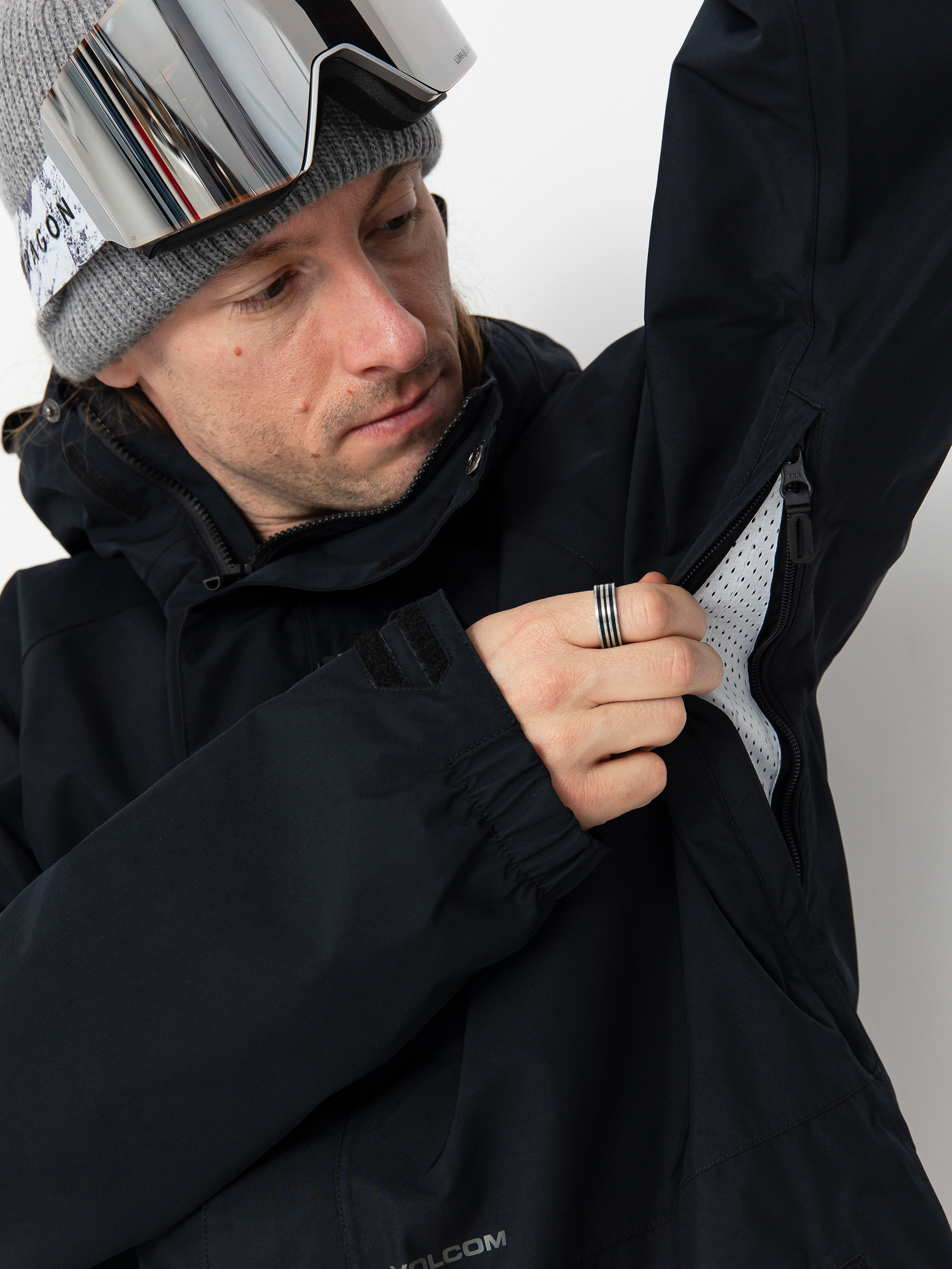 Męska Kurtka snowboardowa Volcom Dua Ins Gore (black)