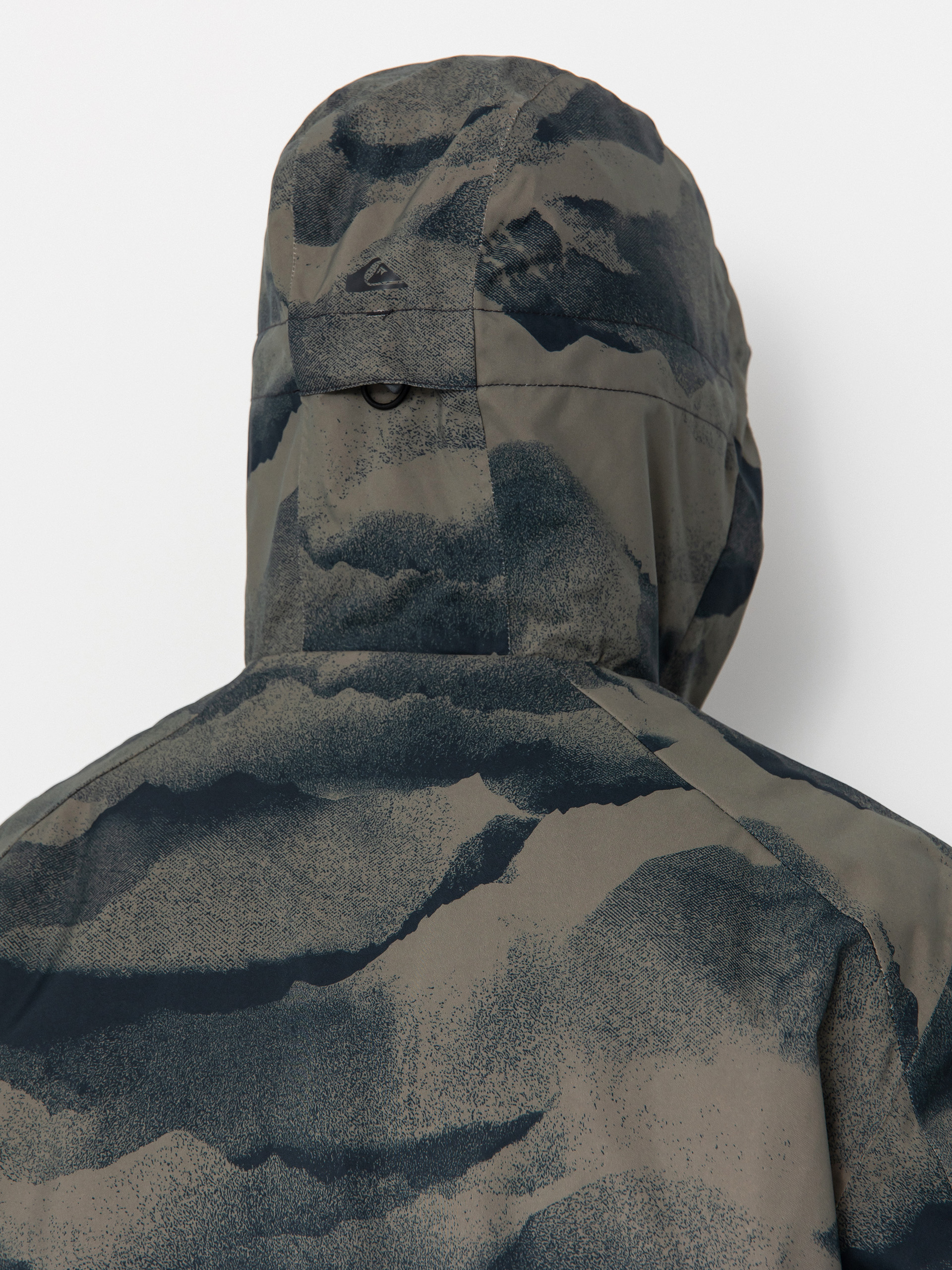 Męska Kurtka snowboardowa Quiksilver Mission Printed Block (mountain spray cante)