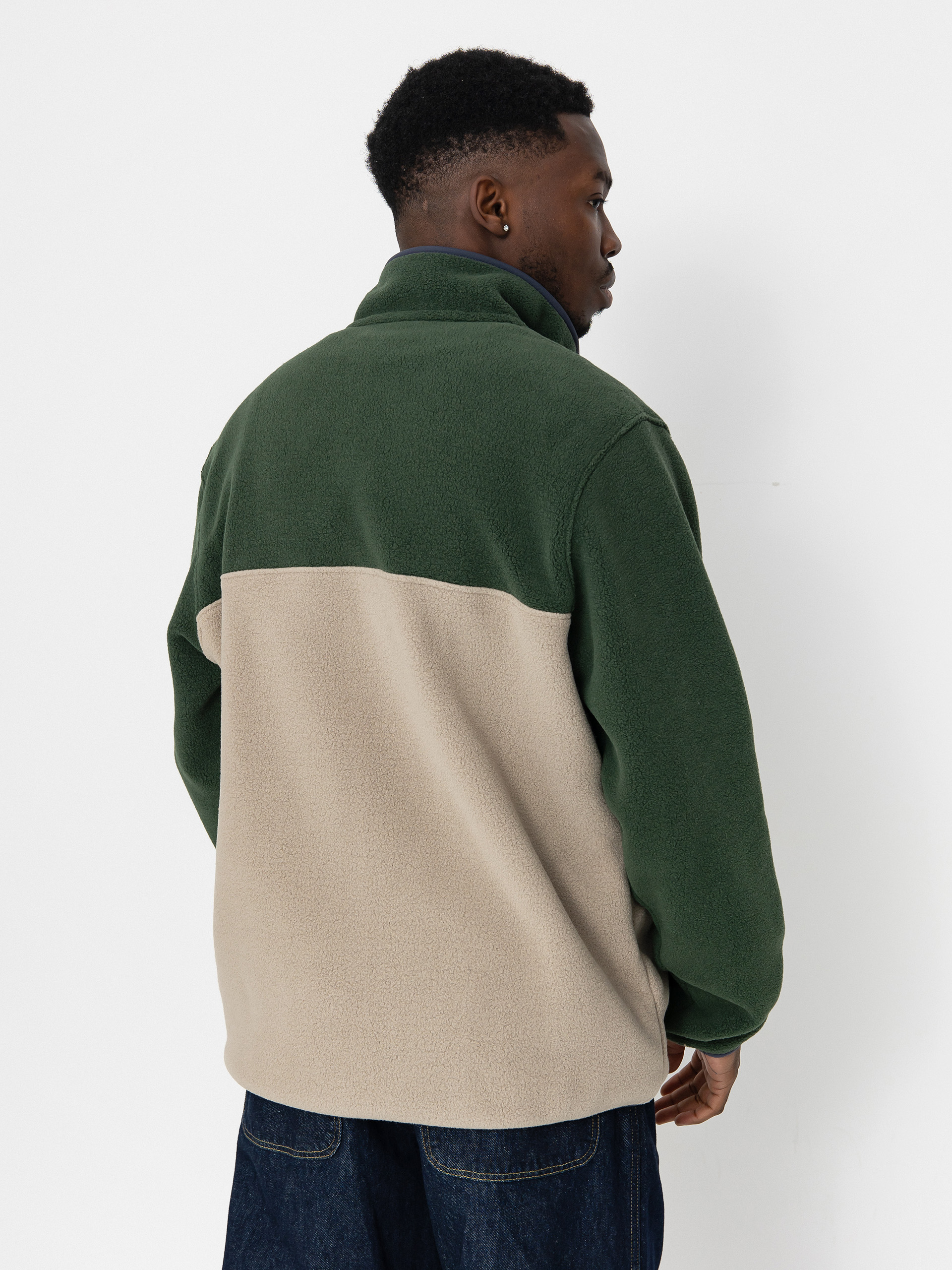 Męski Polar Patagonia LW Synch Snap T (seabird grey)
