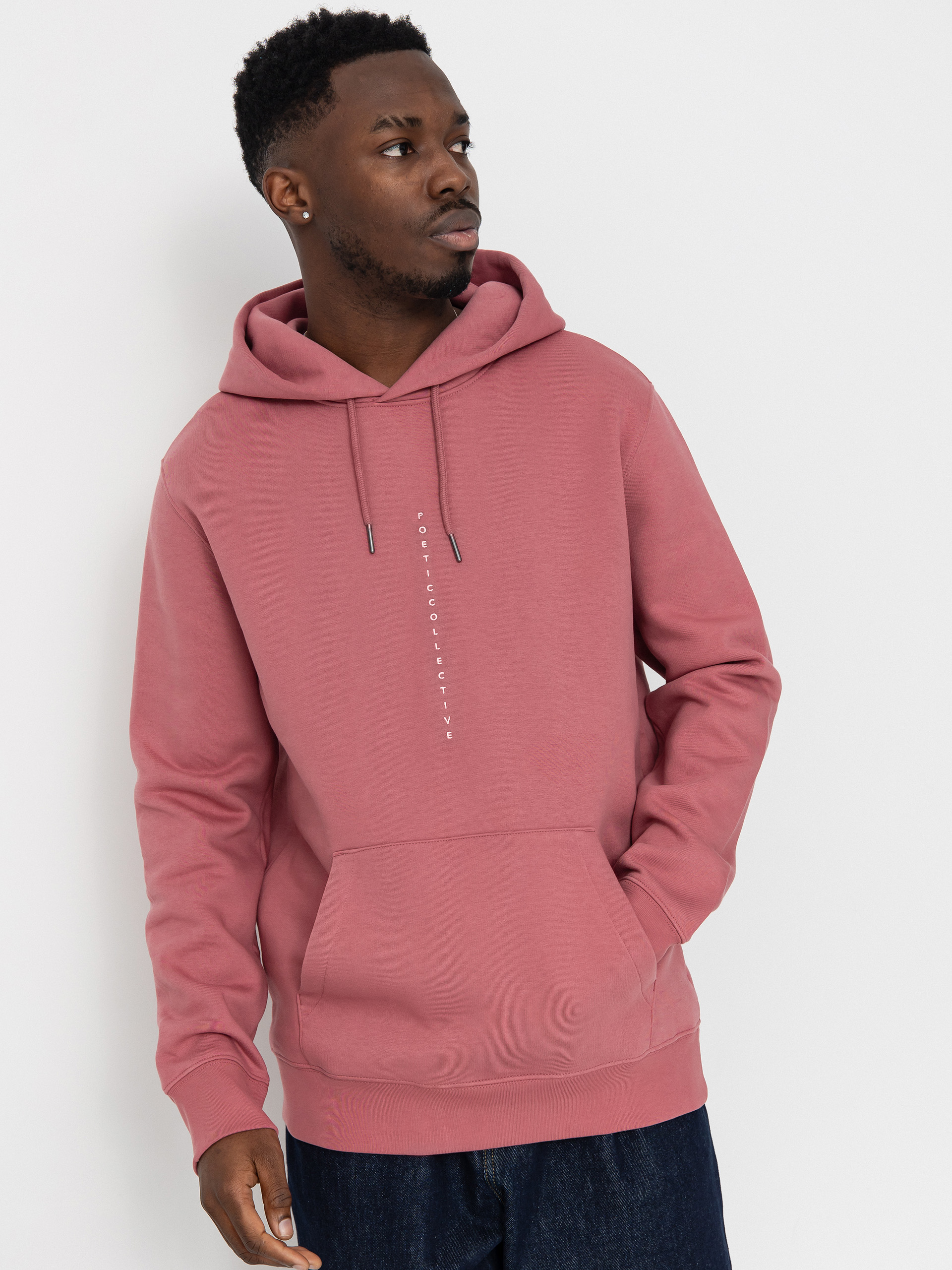 Bluza z kapturem Poetic Collective Painting HD (rose)