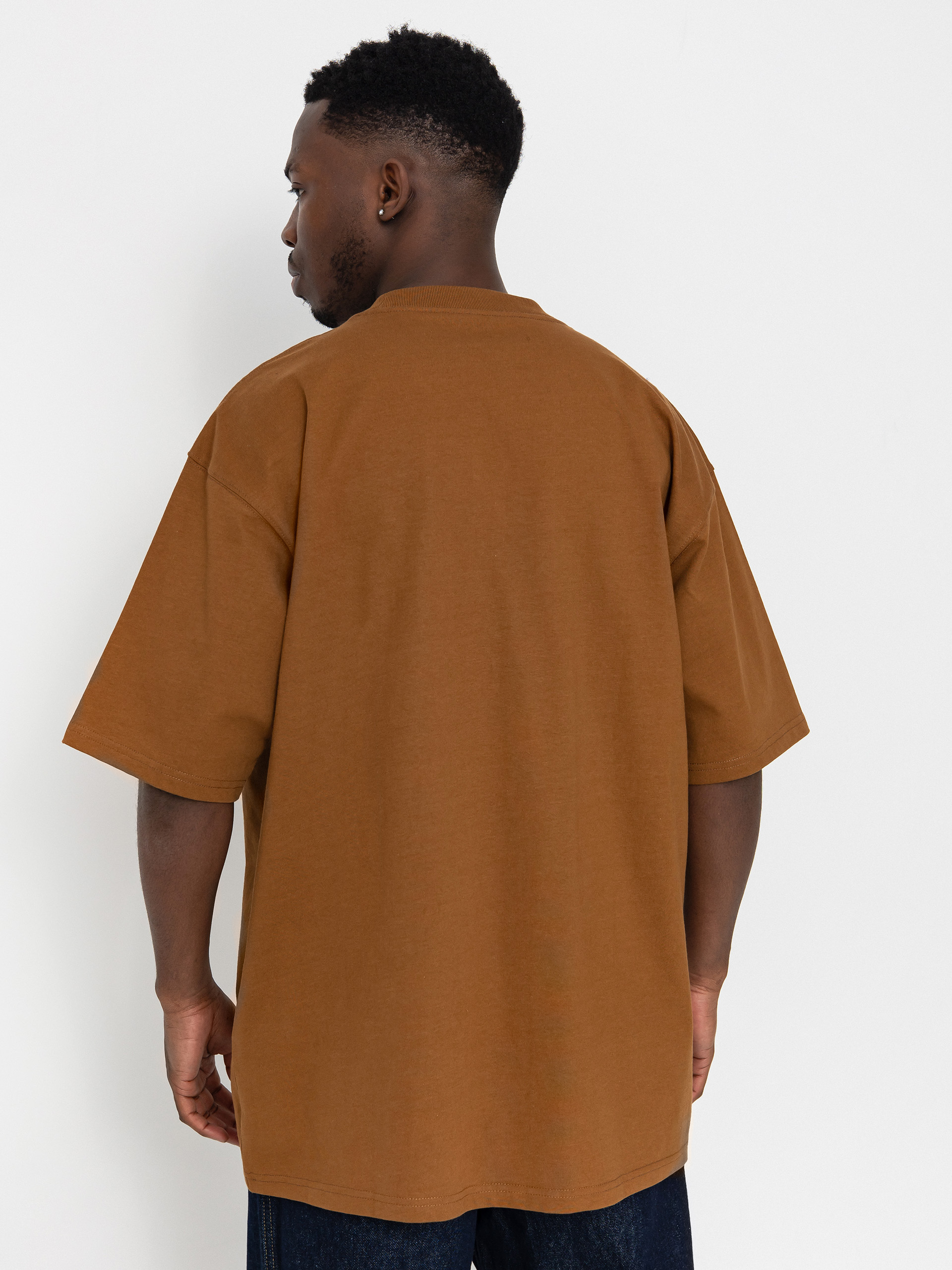 T-shirt Carhartt WIP Eldon Pocket (hamilton brown)