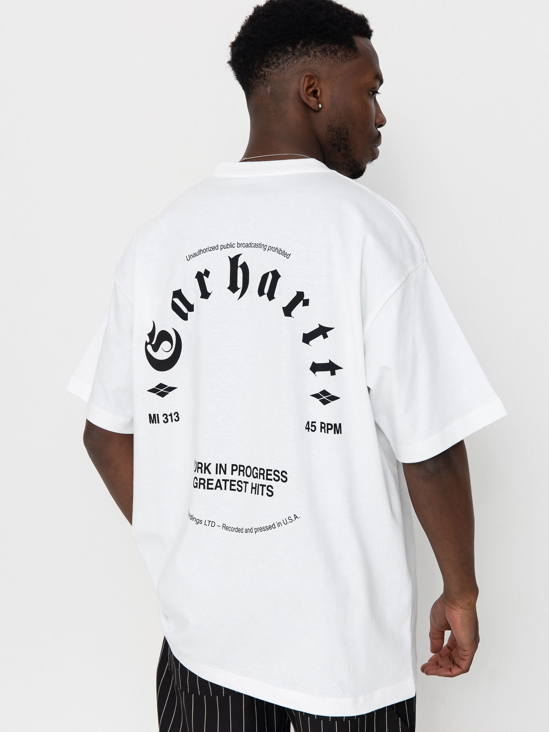 T-shirt Carhartt WIP Greatest Hits (white/black)
