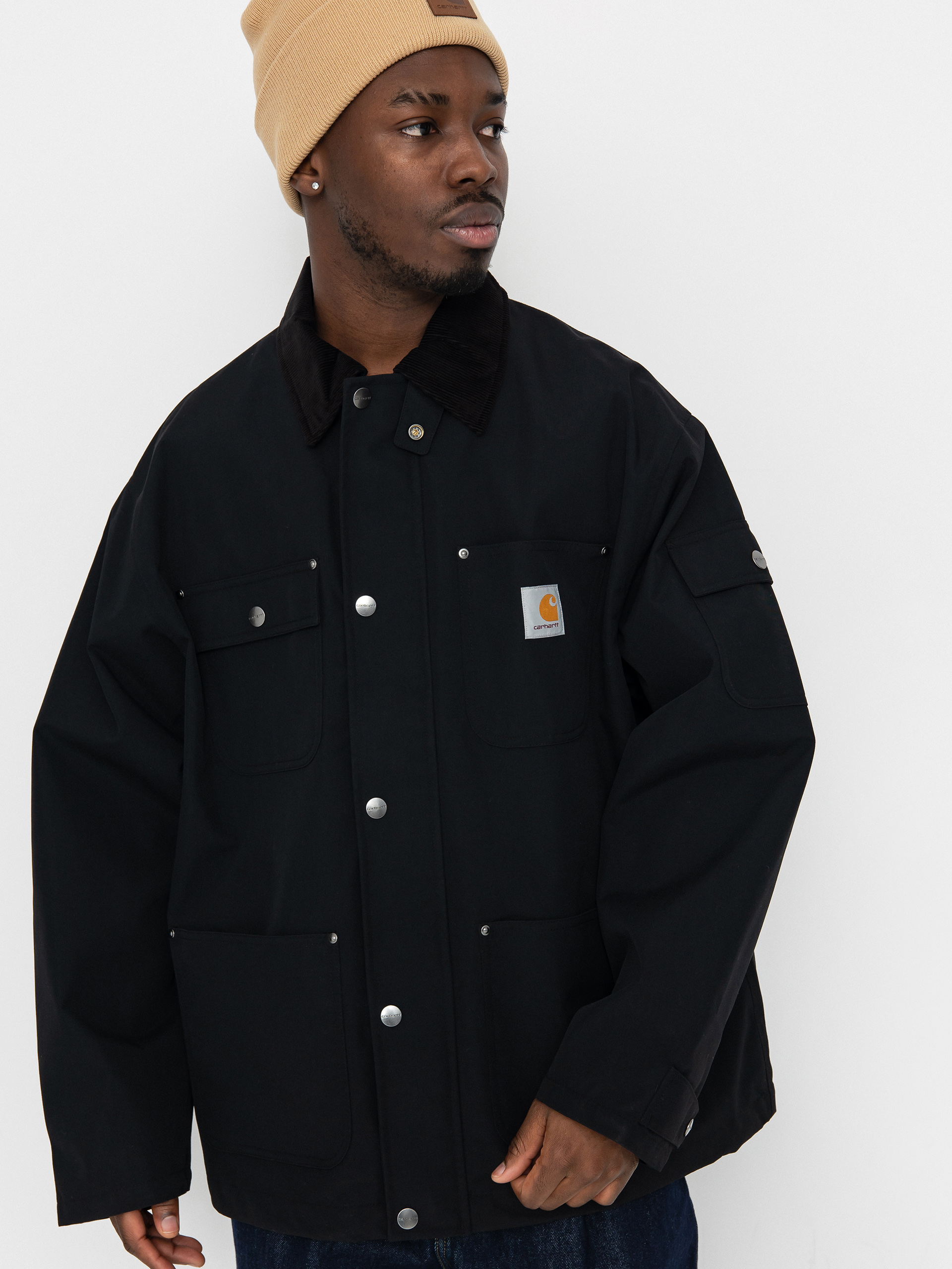 Kurtka Carhartt WIP Clapton (black/black)