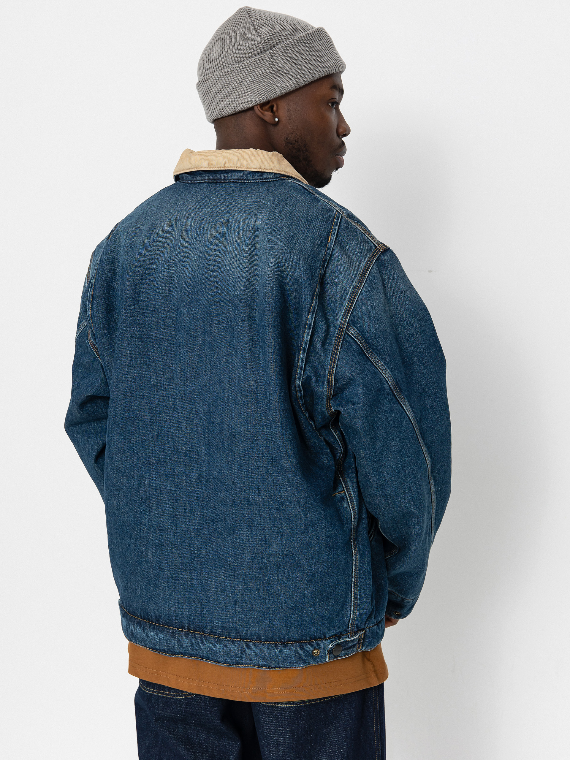 Kurtka Carhartt WIP OG Detroit (blue/dusty h brown)