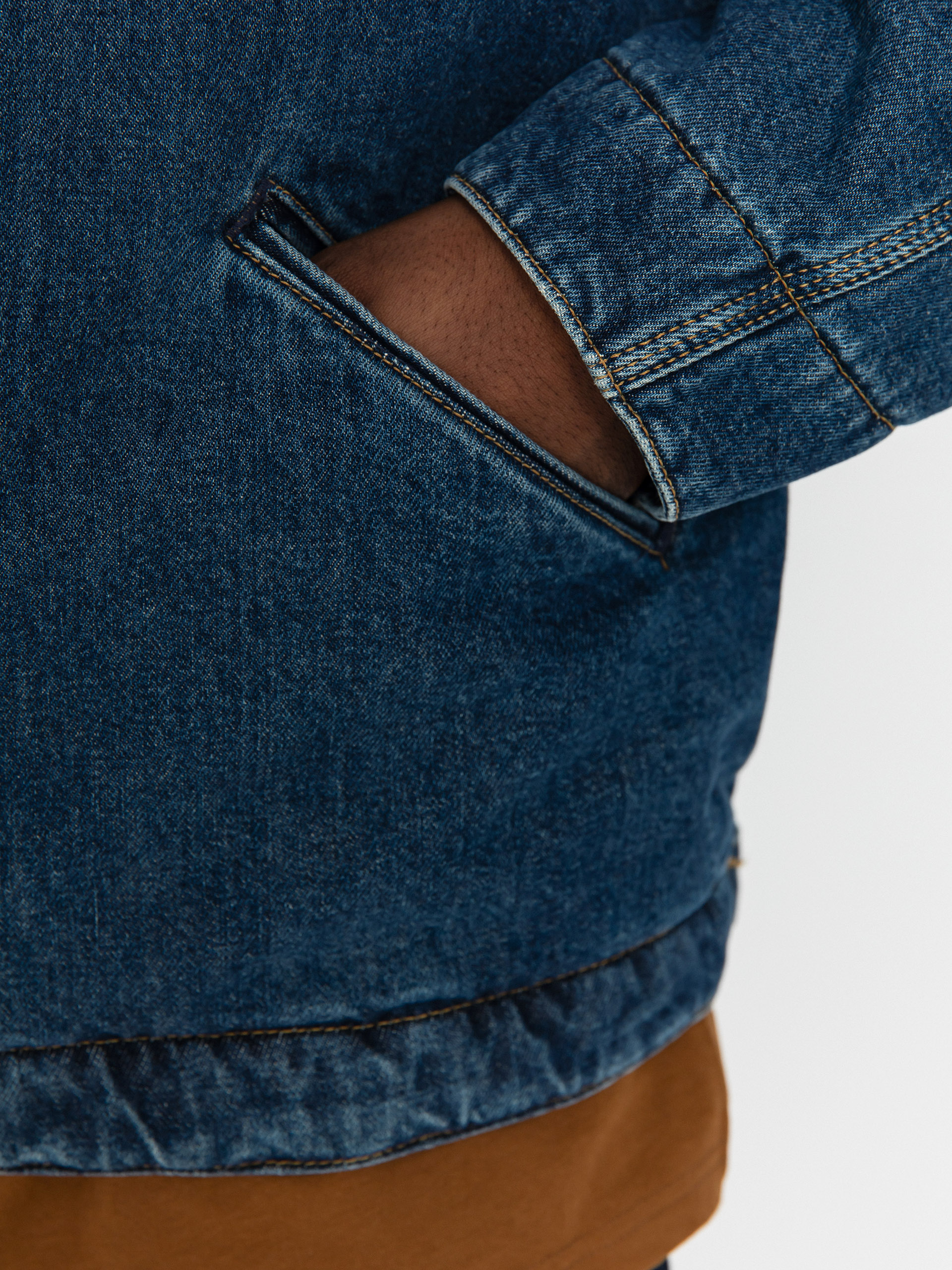 Kurtka Carhartt WIP OG Detroit (blue/dusty h brown)