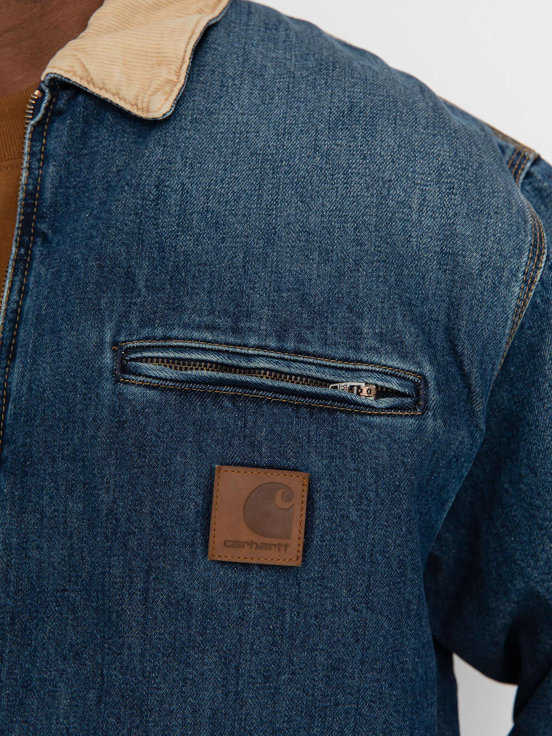 Kurtka Carhartt WIP OG Detroit (blue/dusty h brown)