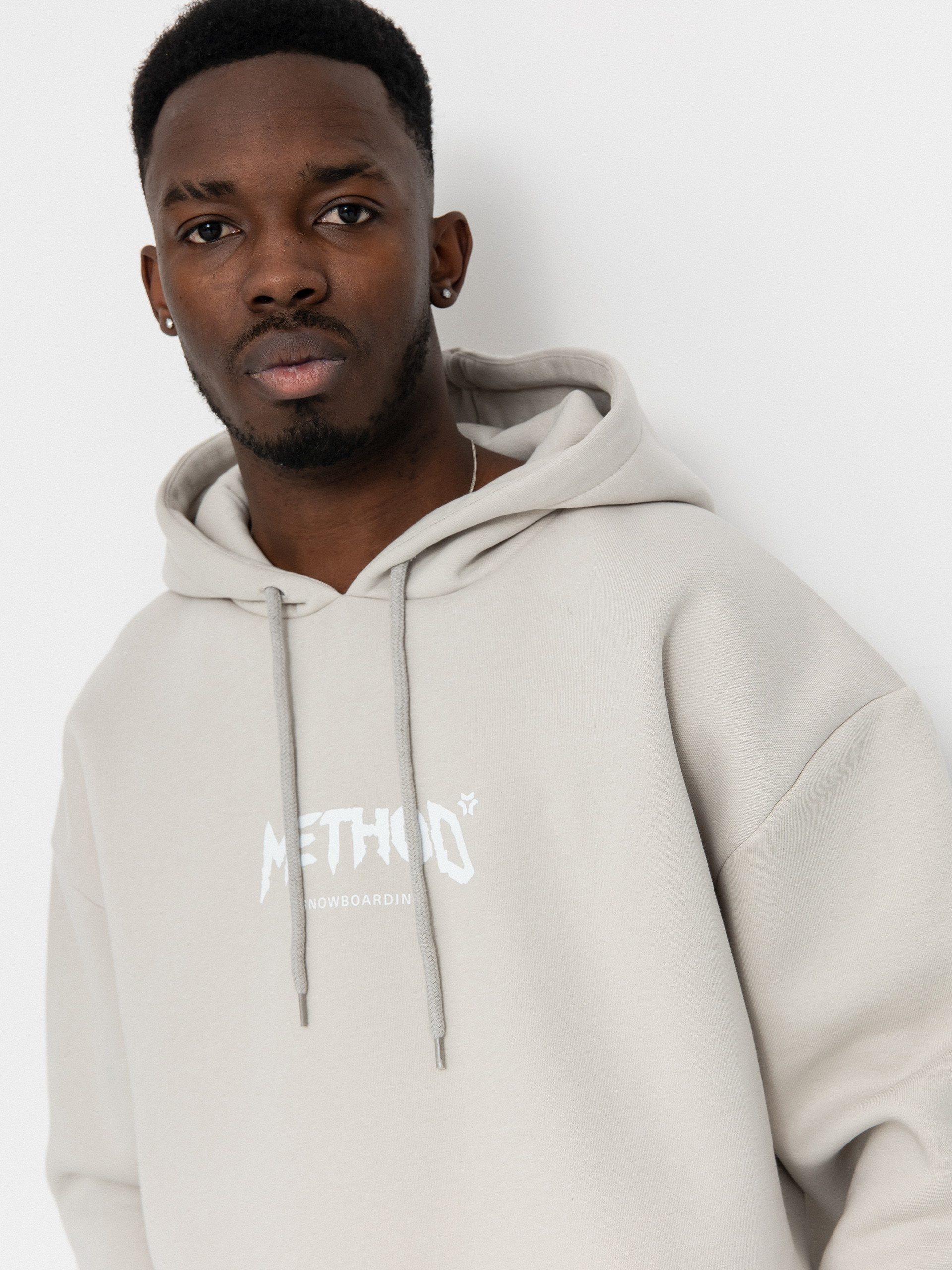 Bluza z kapturem Method Snowboarding HD (bone)